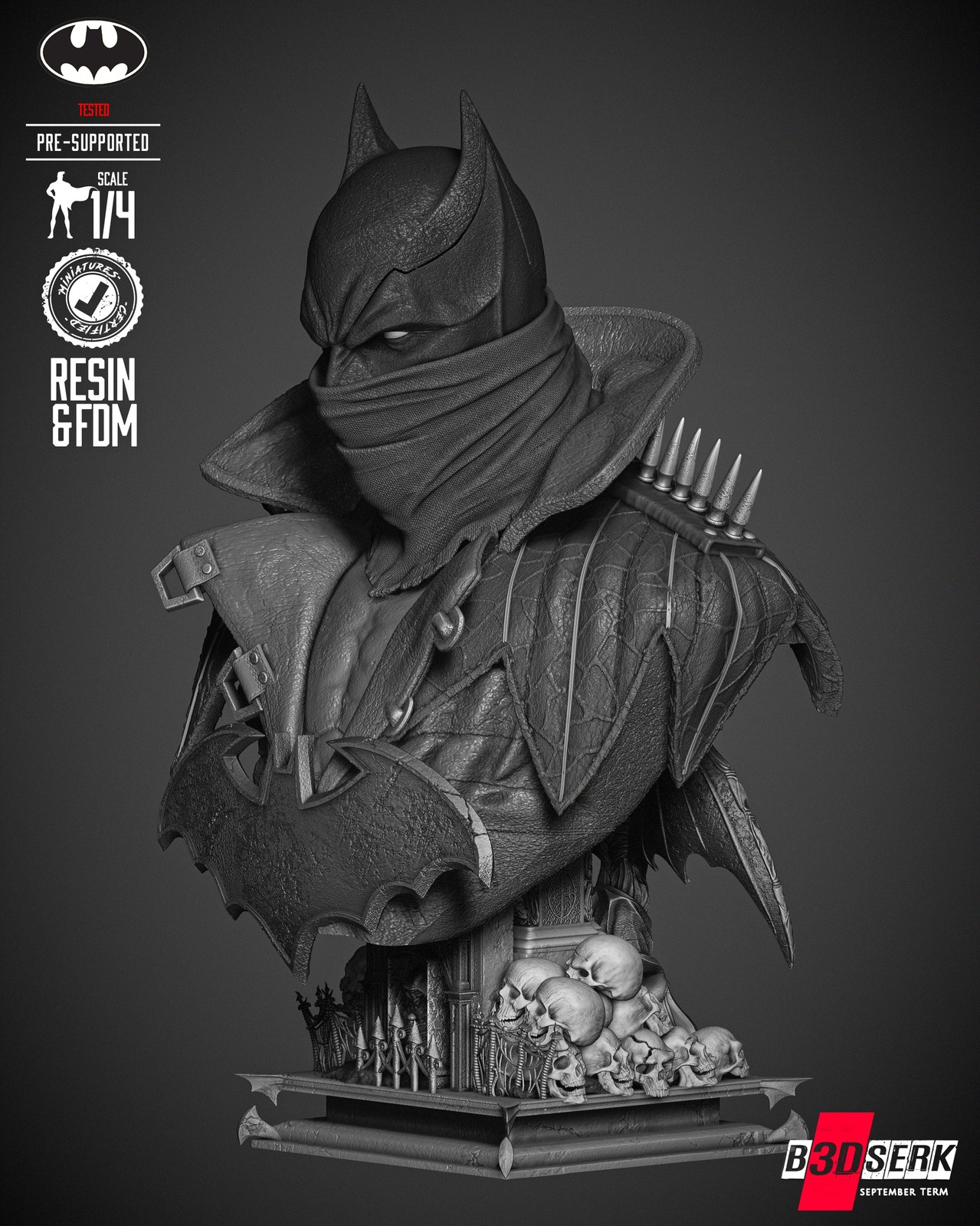 Batman Dark Nights Bust Portrait - Image 2