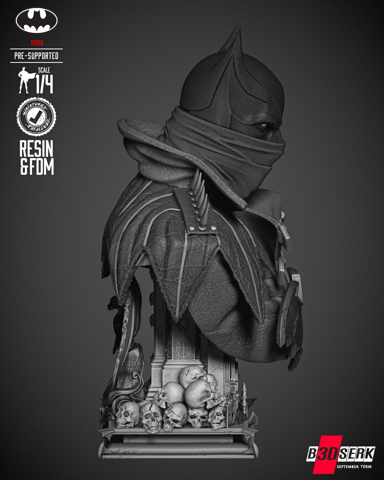 Batman Dark Nights Bust Portrait - Image 3