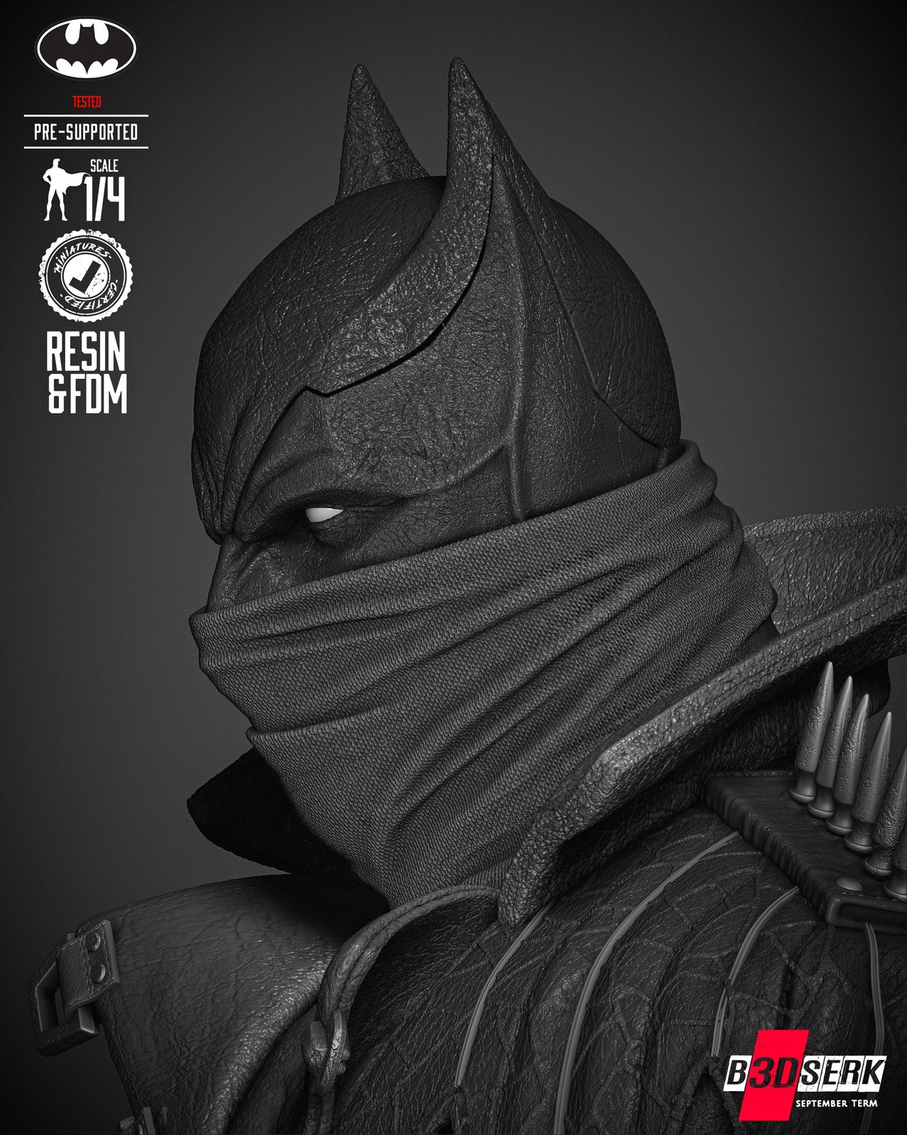 Batman Dark Nights Bust Portrait - Image 4