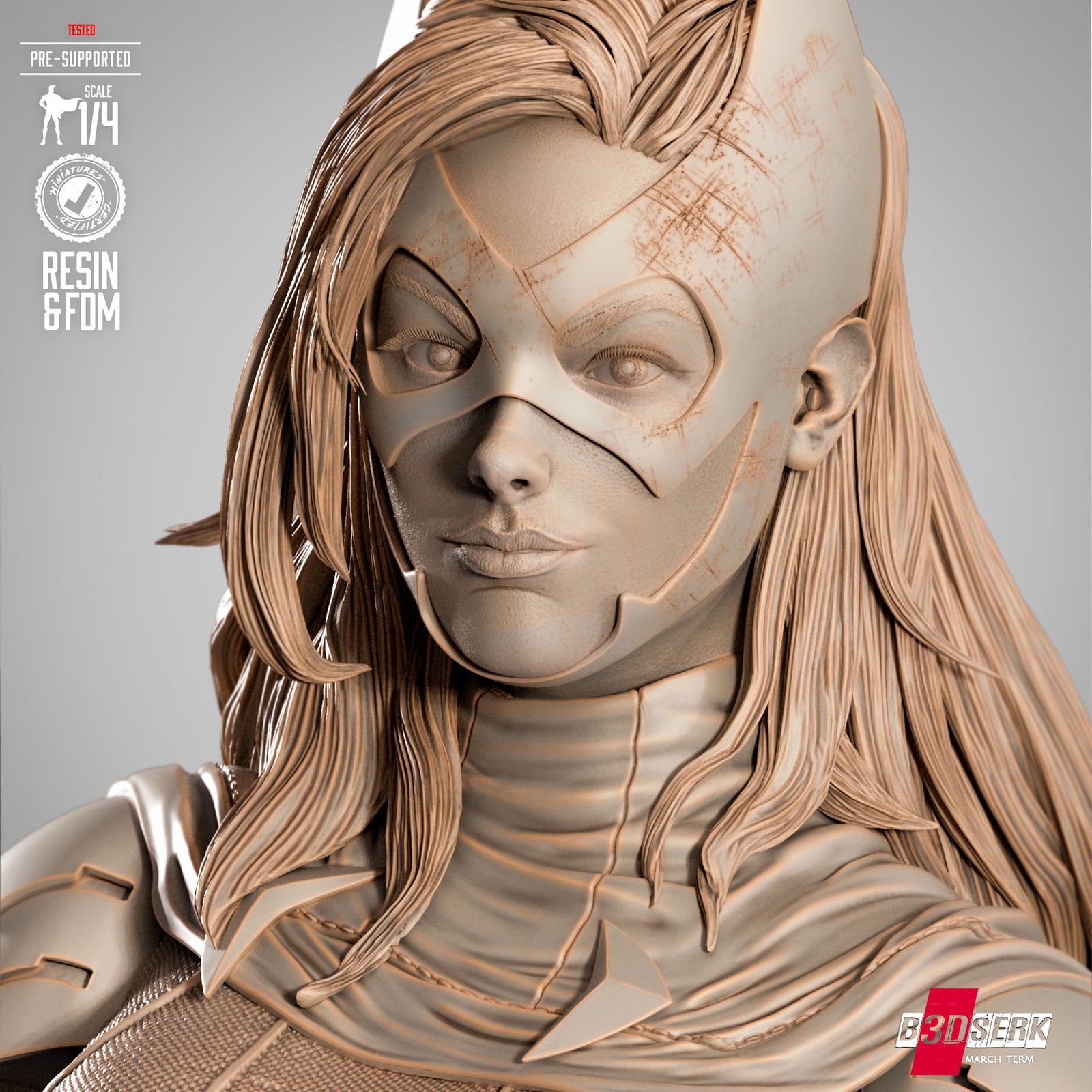 The Huntress Portrait Bust - Image 2