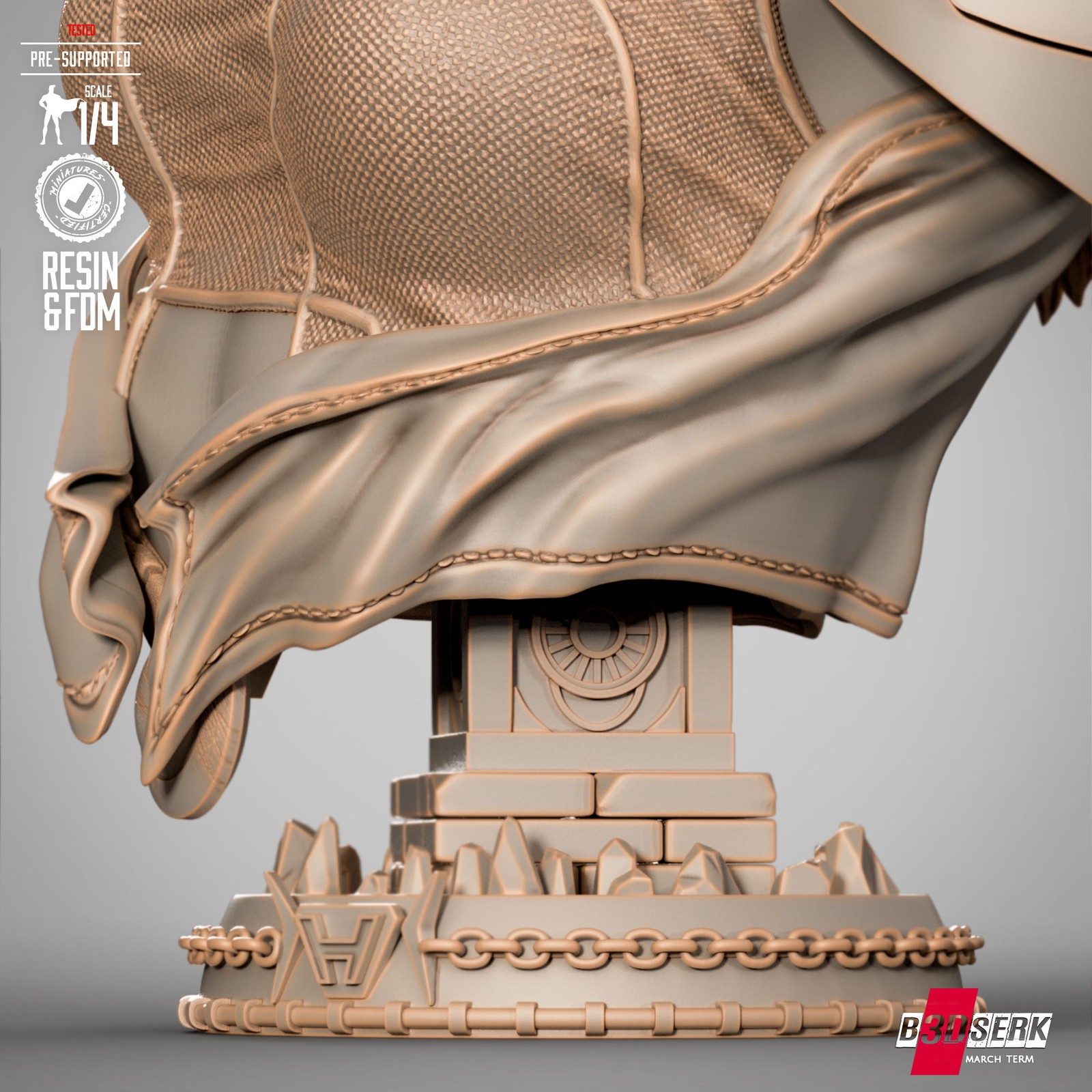 The Huntress Portrait Bust - Image 4