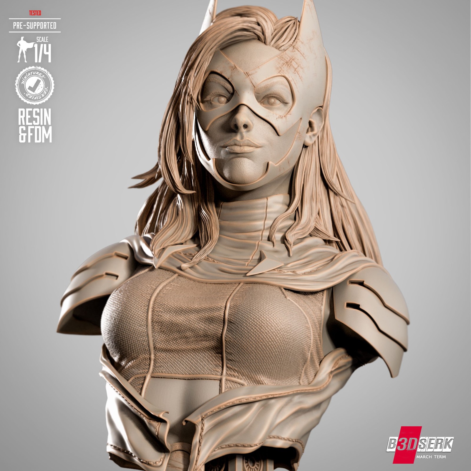 The Huntress Portrait Bust - Image 5