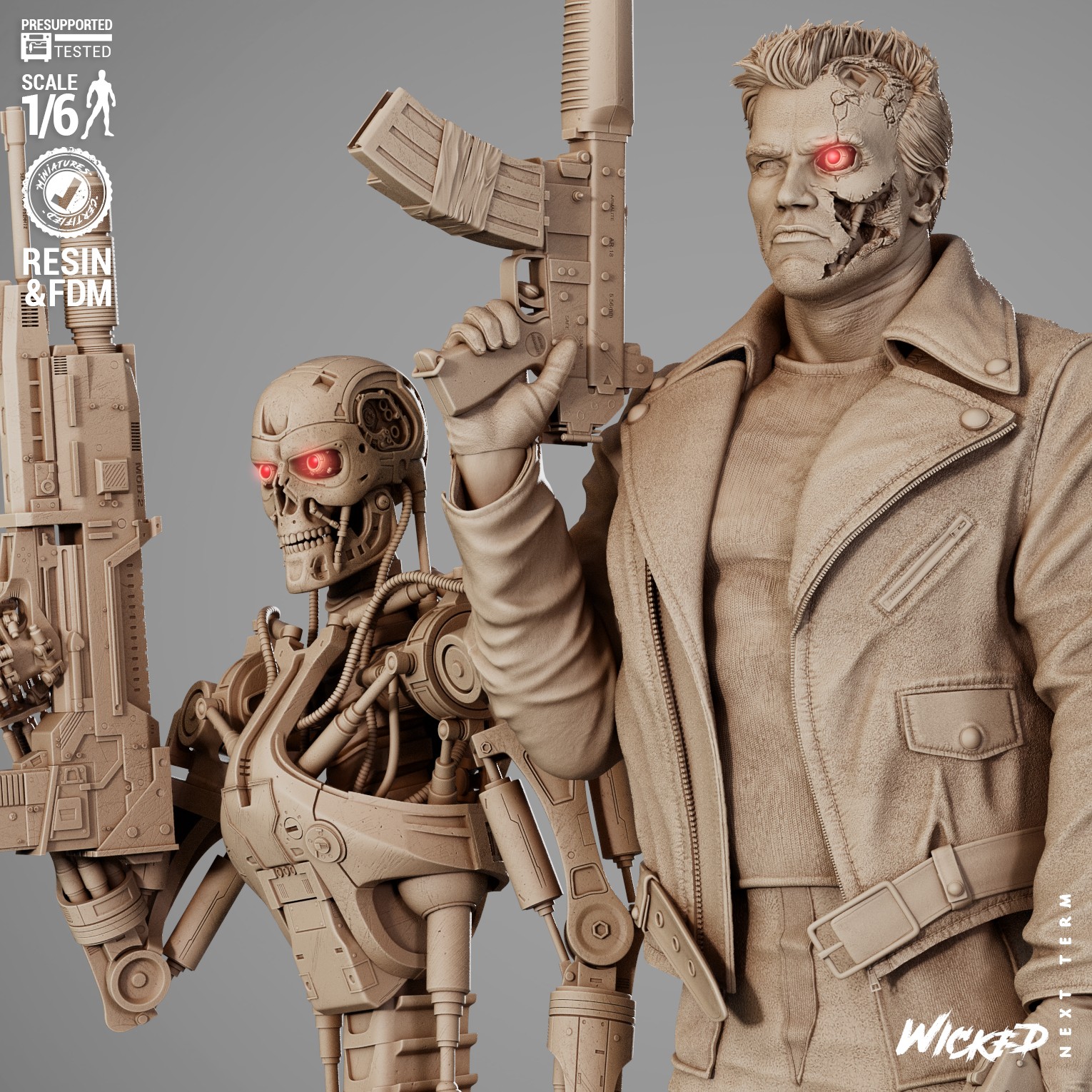 Terminator 1 Diorama - Image 2