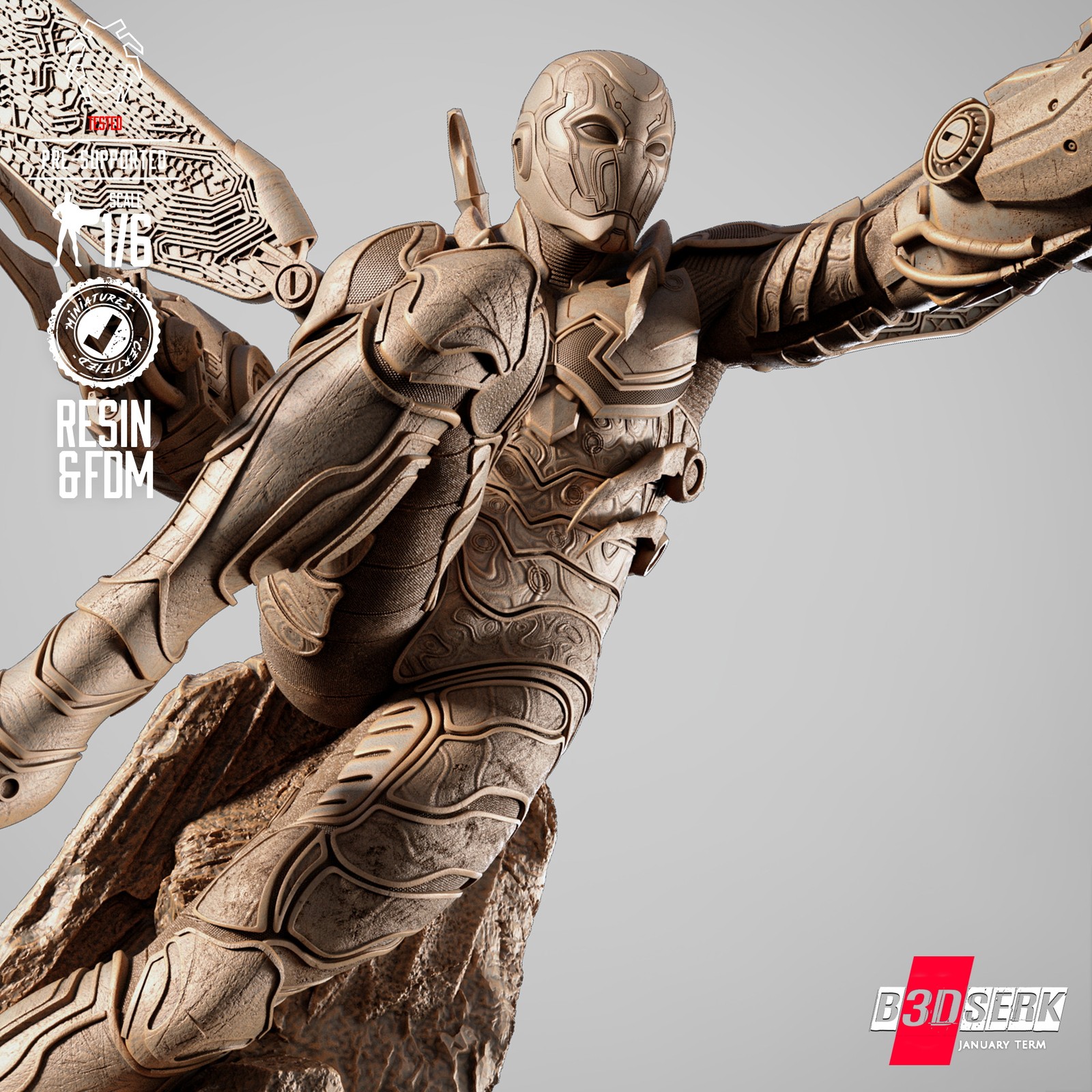 Blue Beetle Sculpture - Image 5