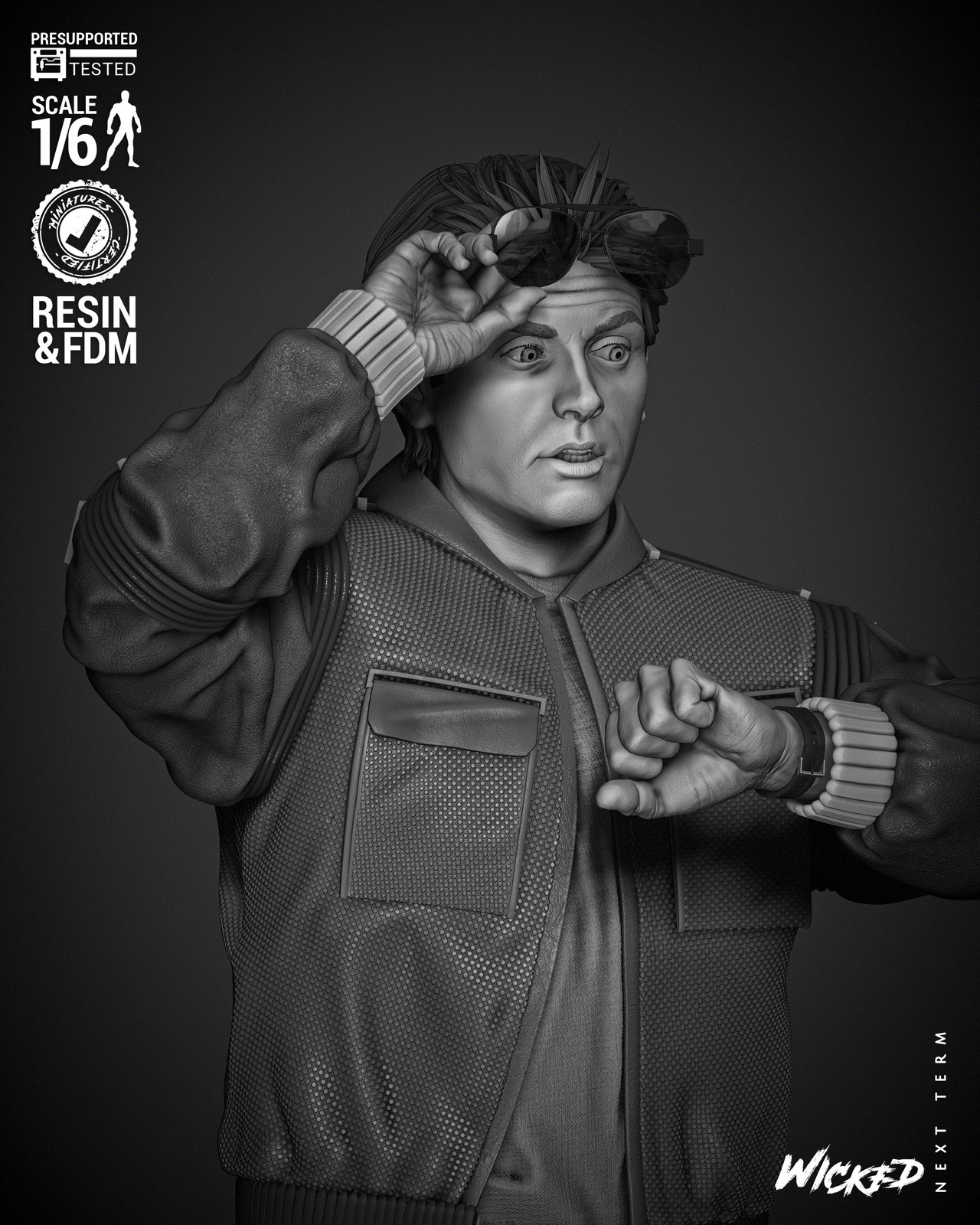 Marty McFly Sculpture - Image 5