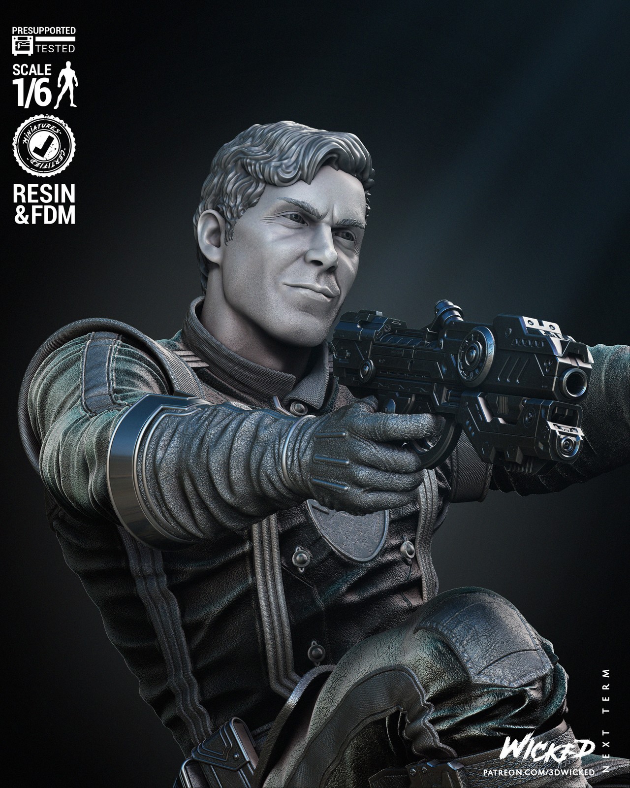 Star Lord Comic Version Sculpture