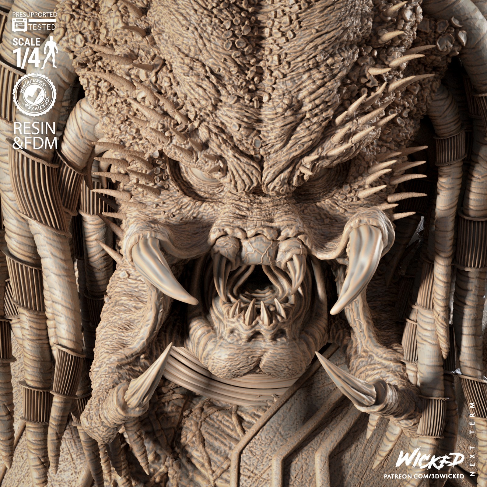 Predator Unmasked - Bust