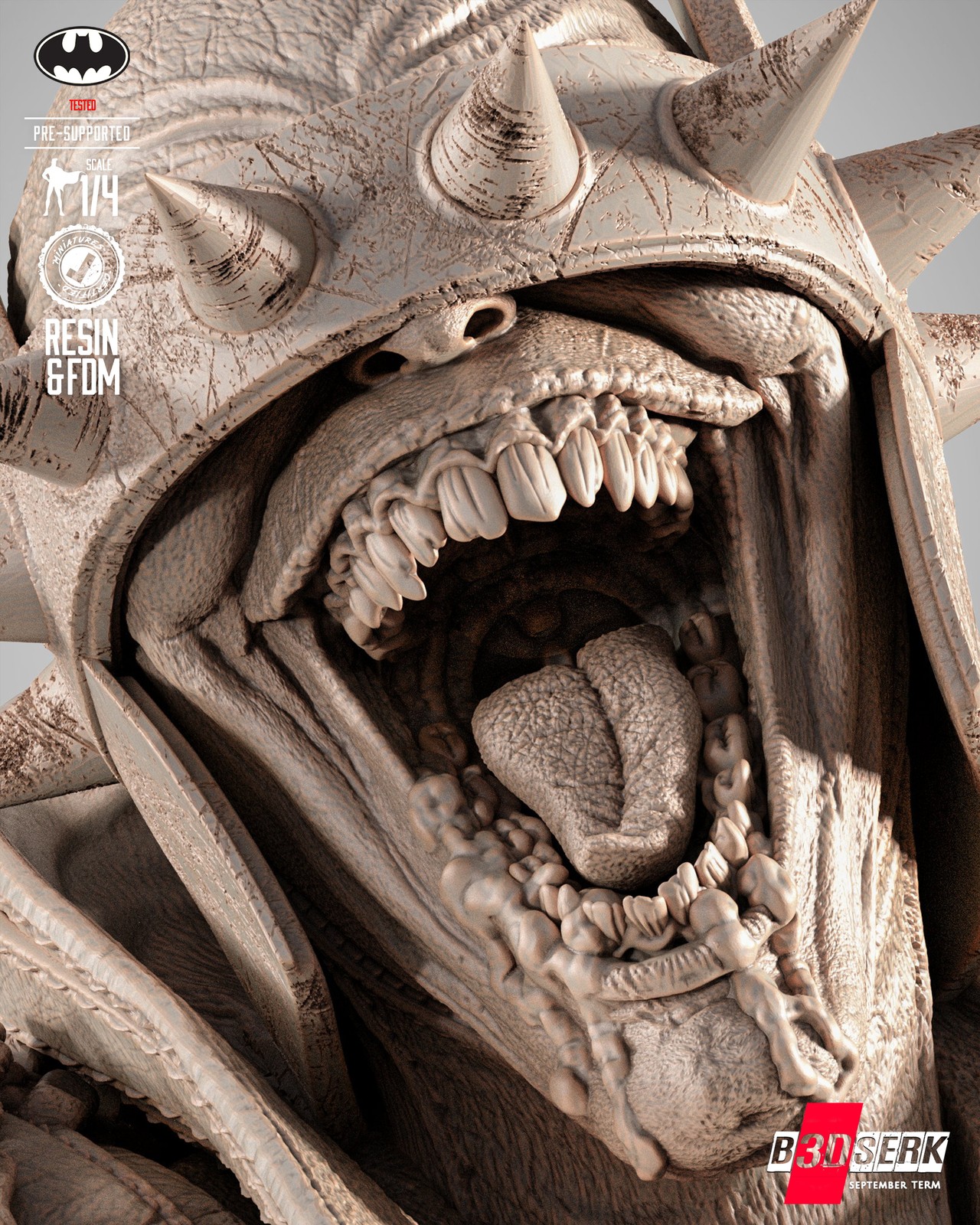 Batman Who Laughs Portrait Bust - Image 3