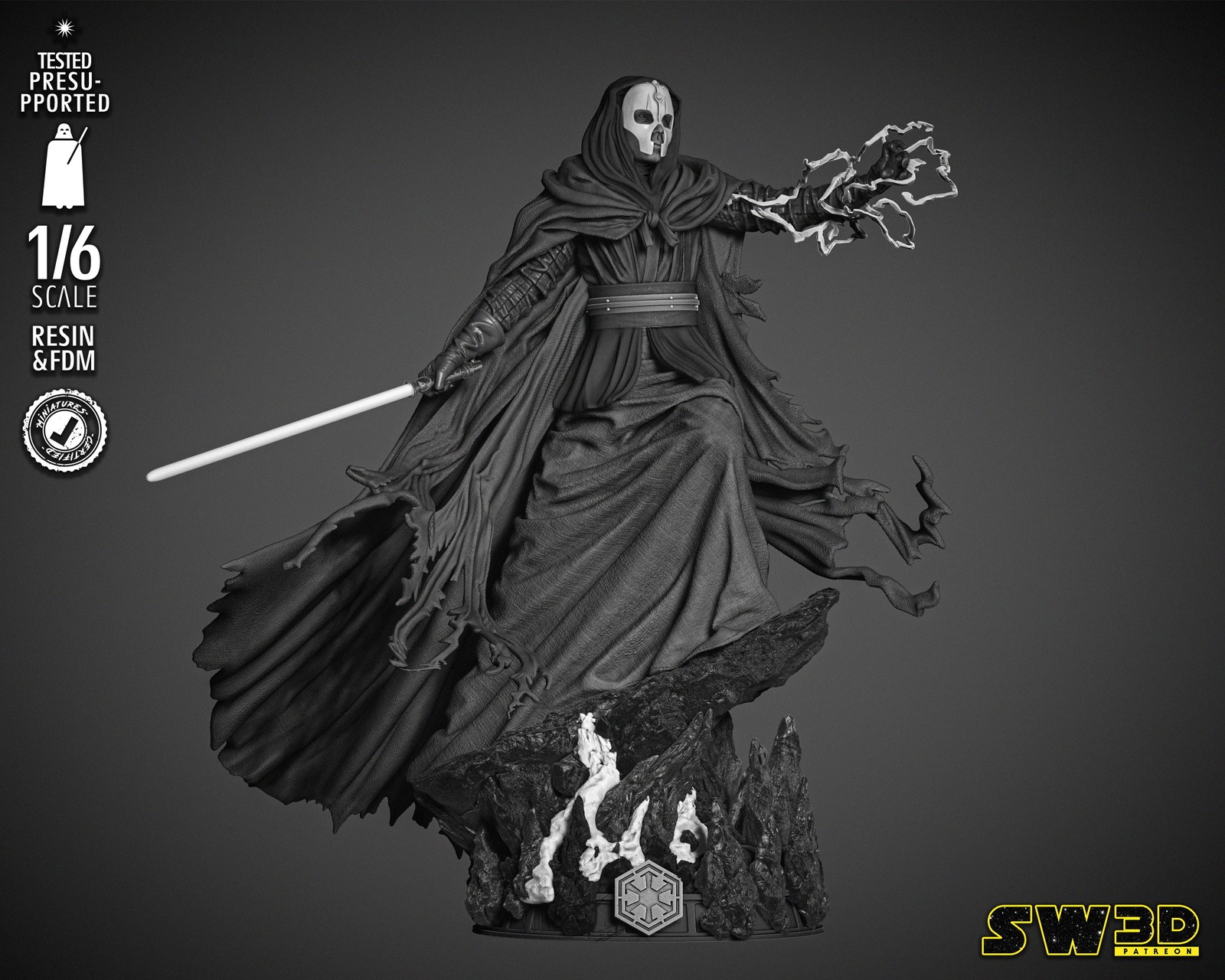 Darth Nihilus Sculpture