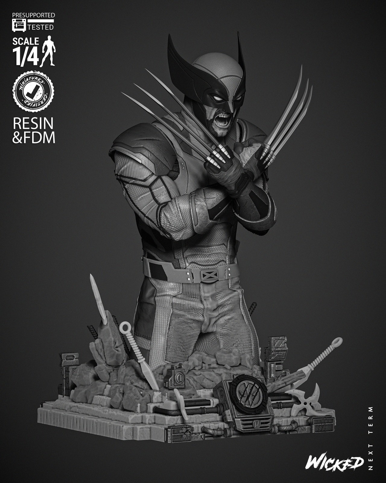 Wolverine 2024 Bust - Image 2