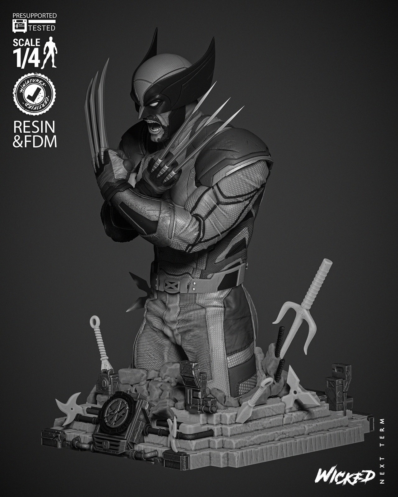 Wolverine 2024 Bust - Image 3