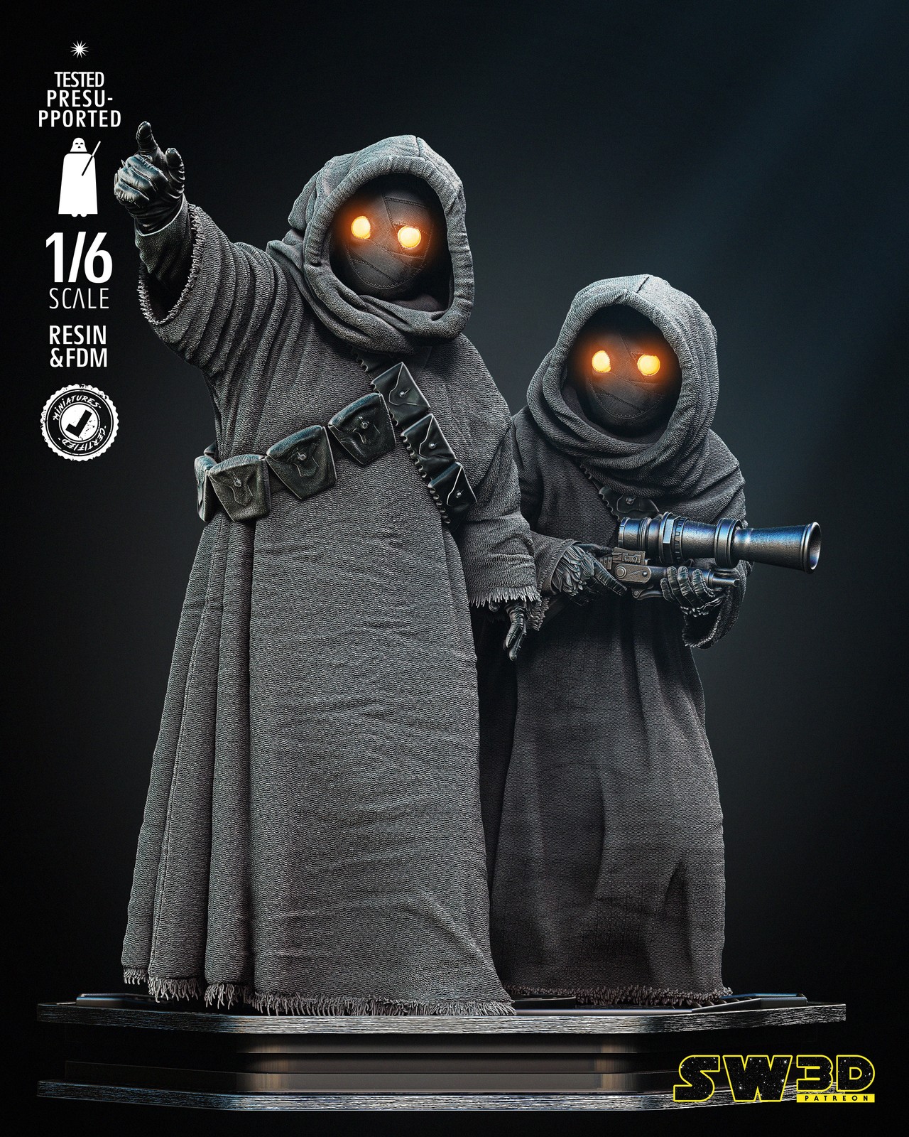 Jawas Sculpture
