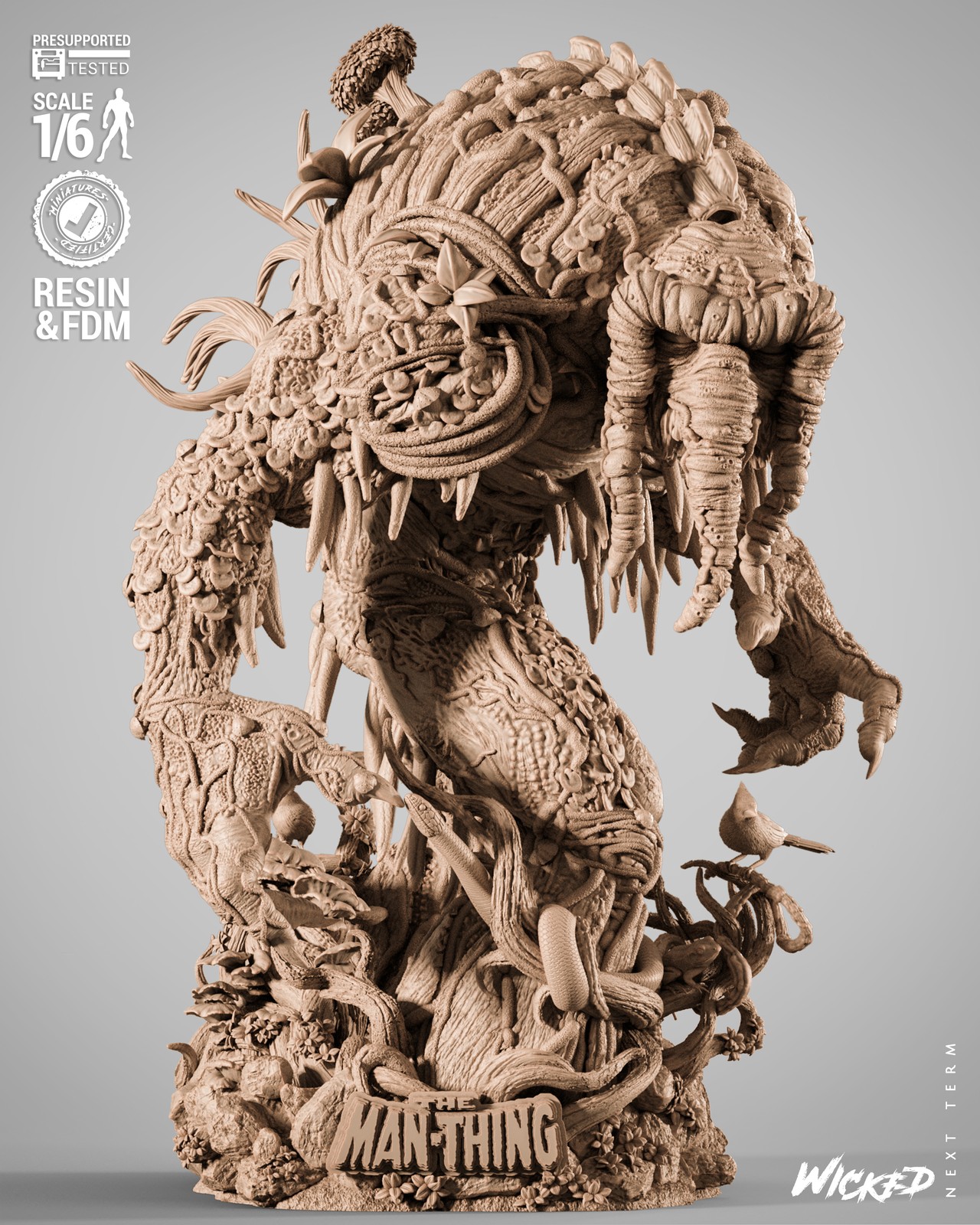 Man Thing Sculpture