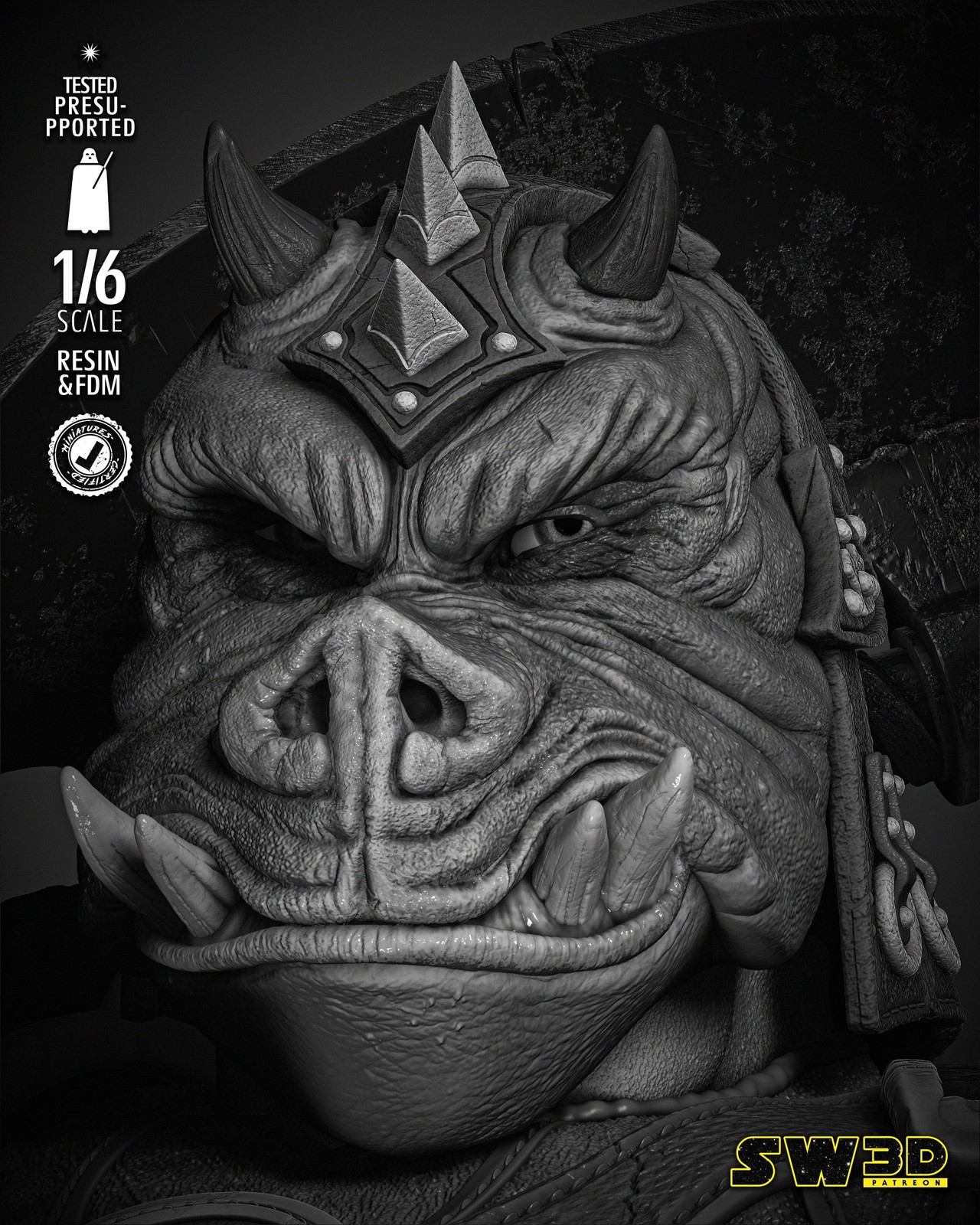 Gamorrean Guard Sculpture - Image 2
