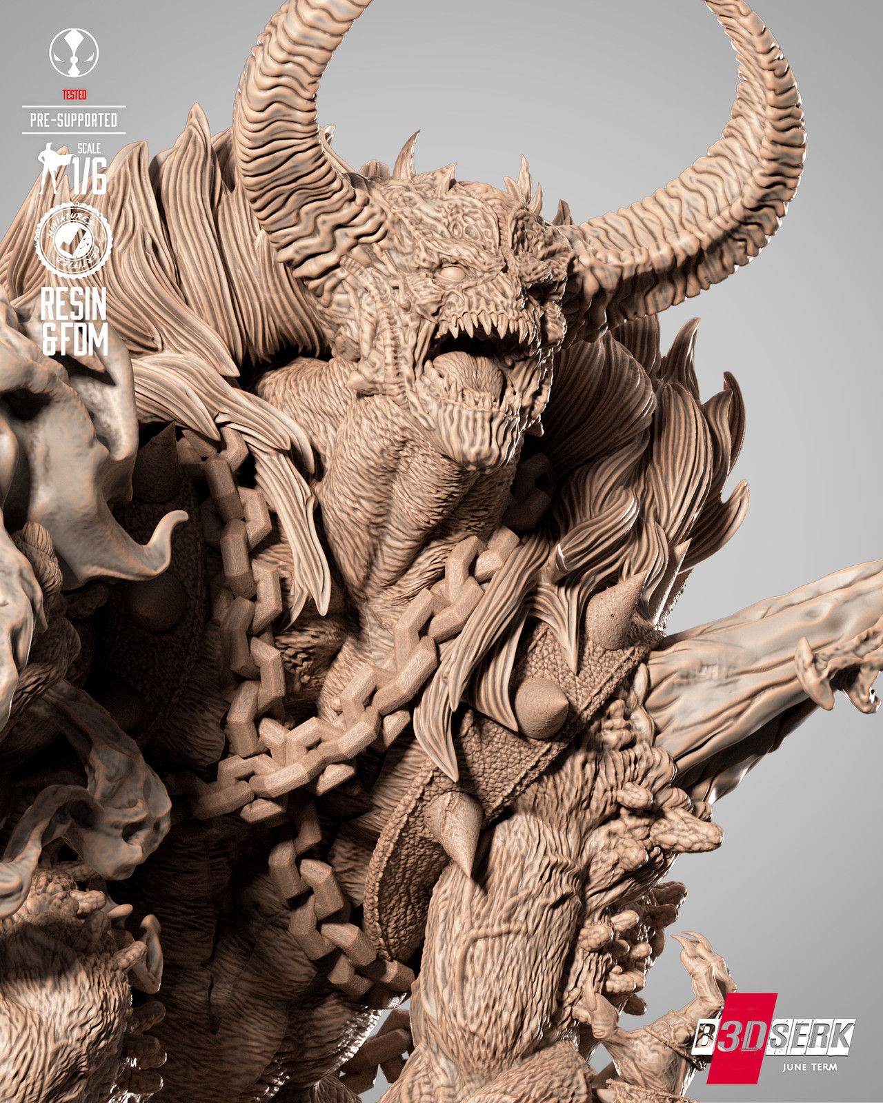 Omega Spawn Sculpture