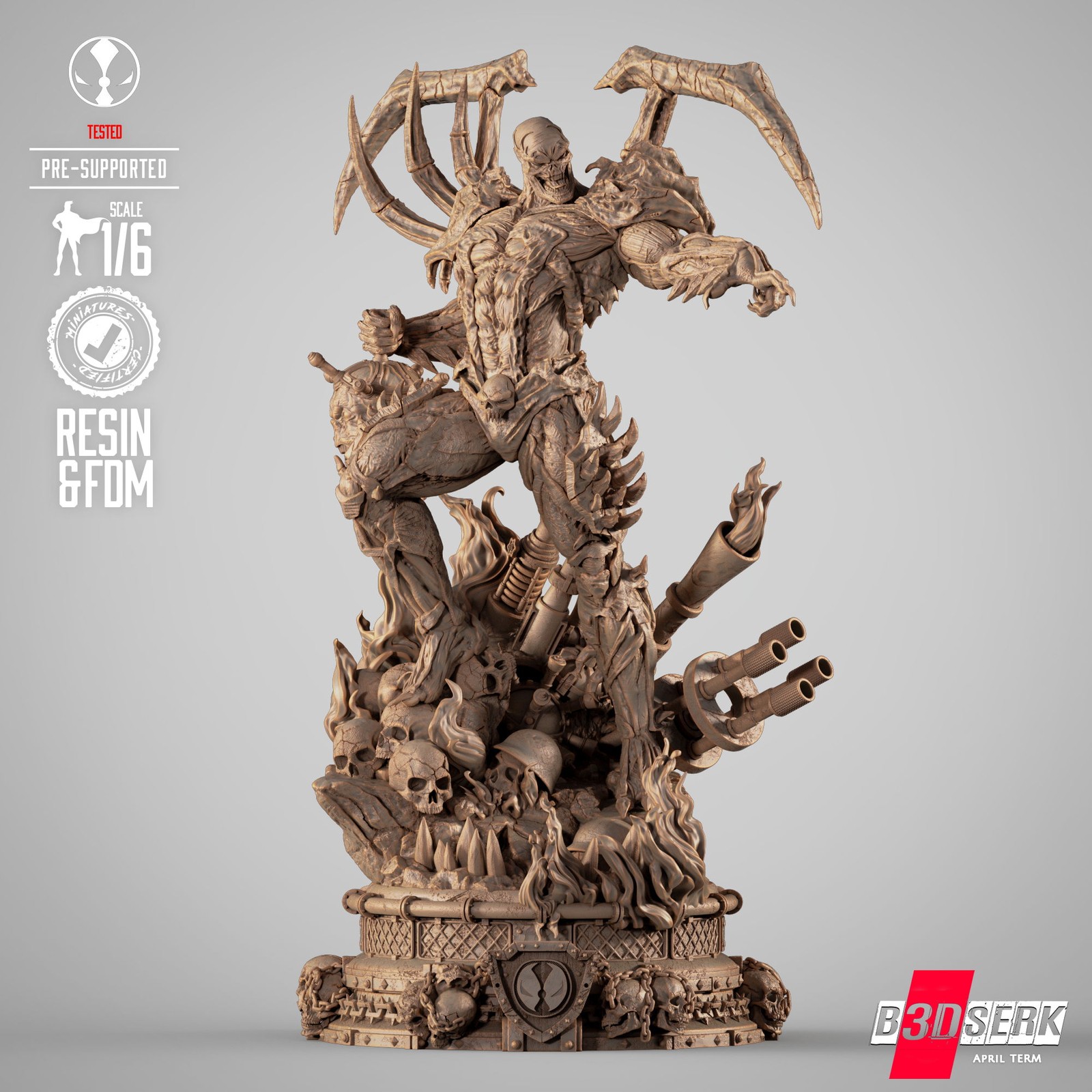 Curse Of Spawn Sculpture