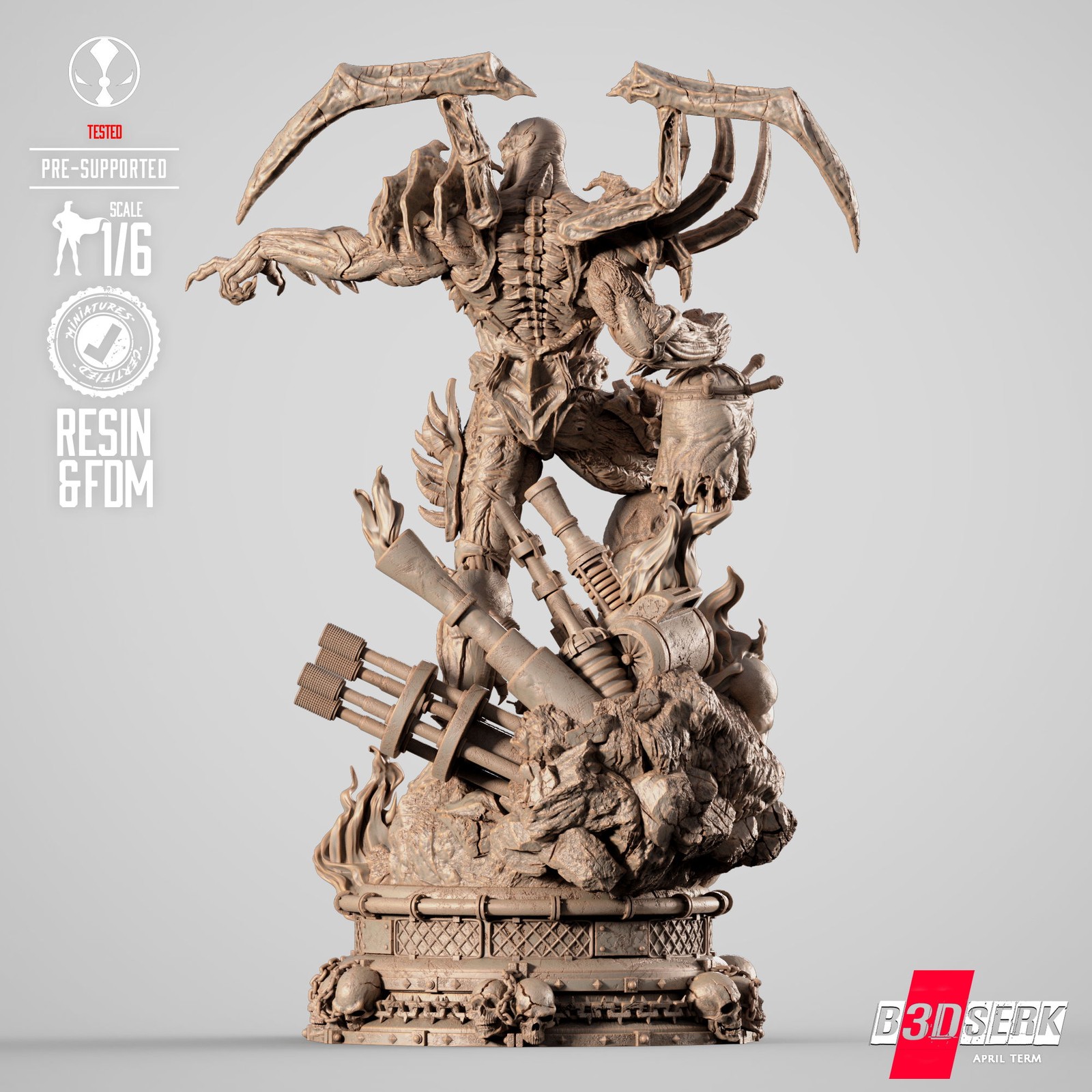 Curse Of Spawn Sculpture - Image 3