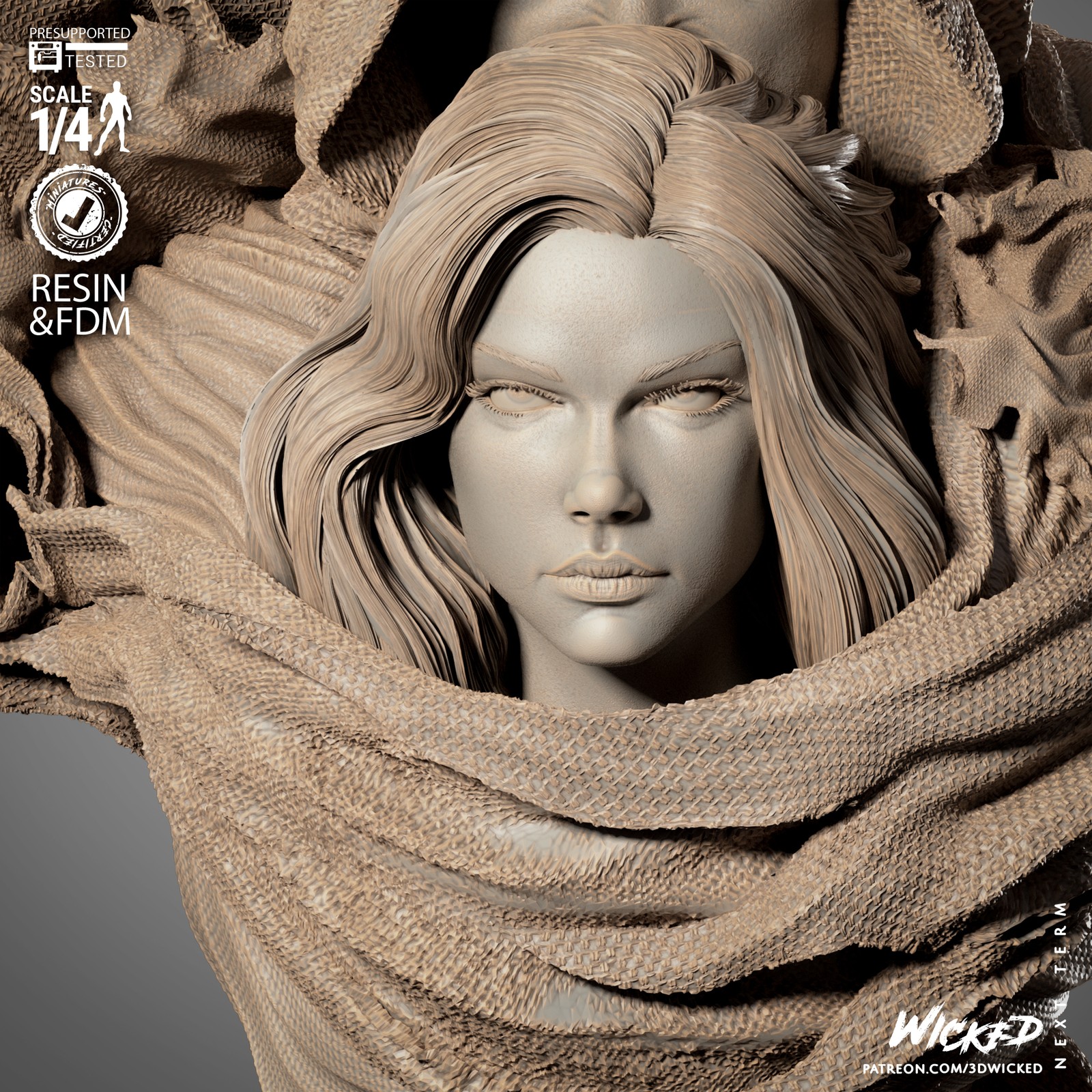 Cloak and Dagger Portrait Bust