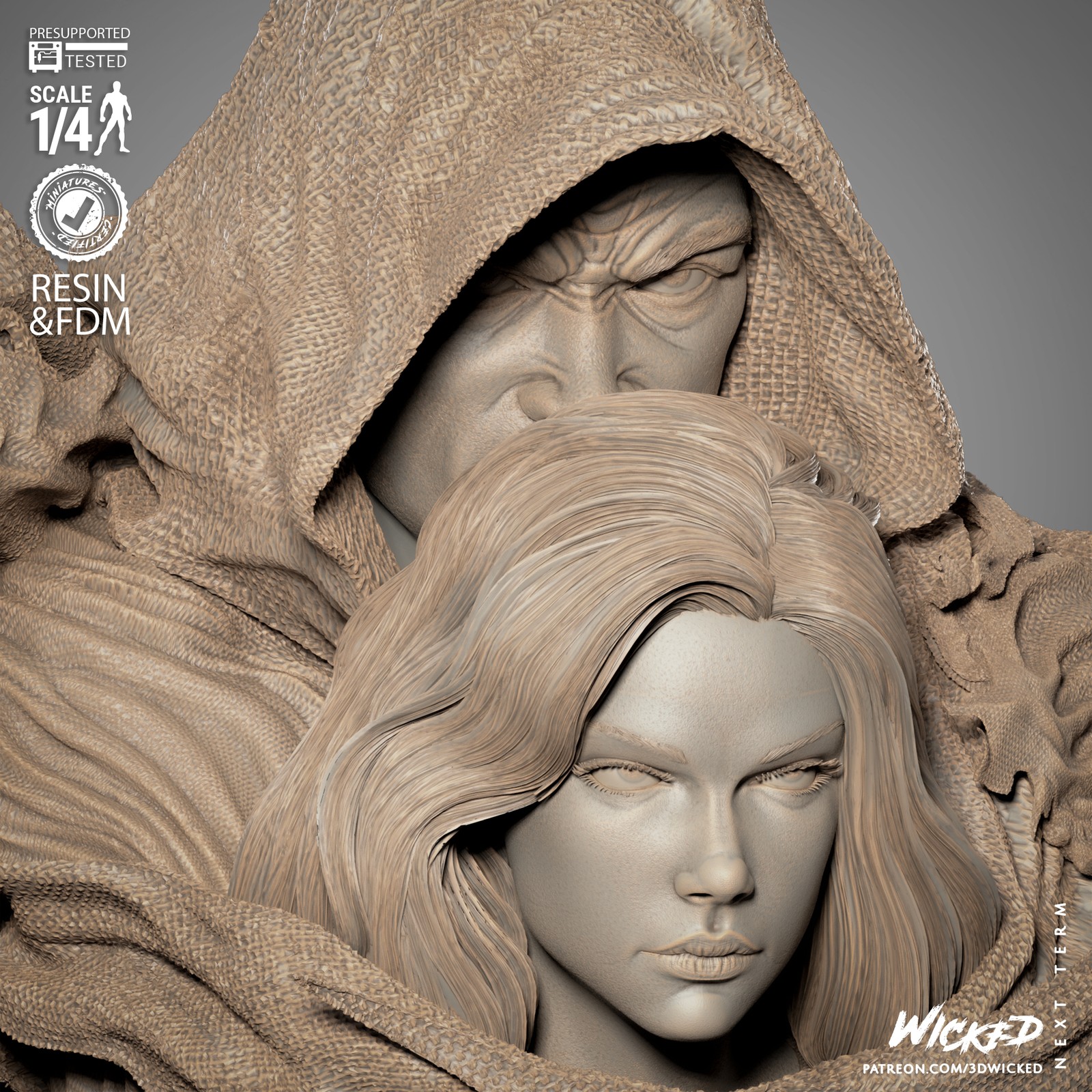 Cloak and Dagger Portrait Bust - Image 2