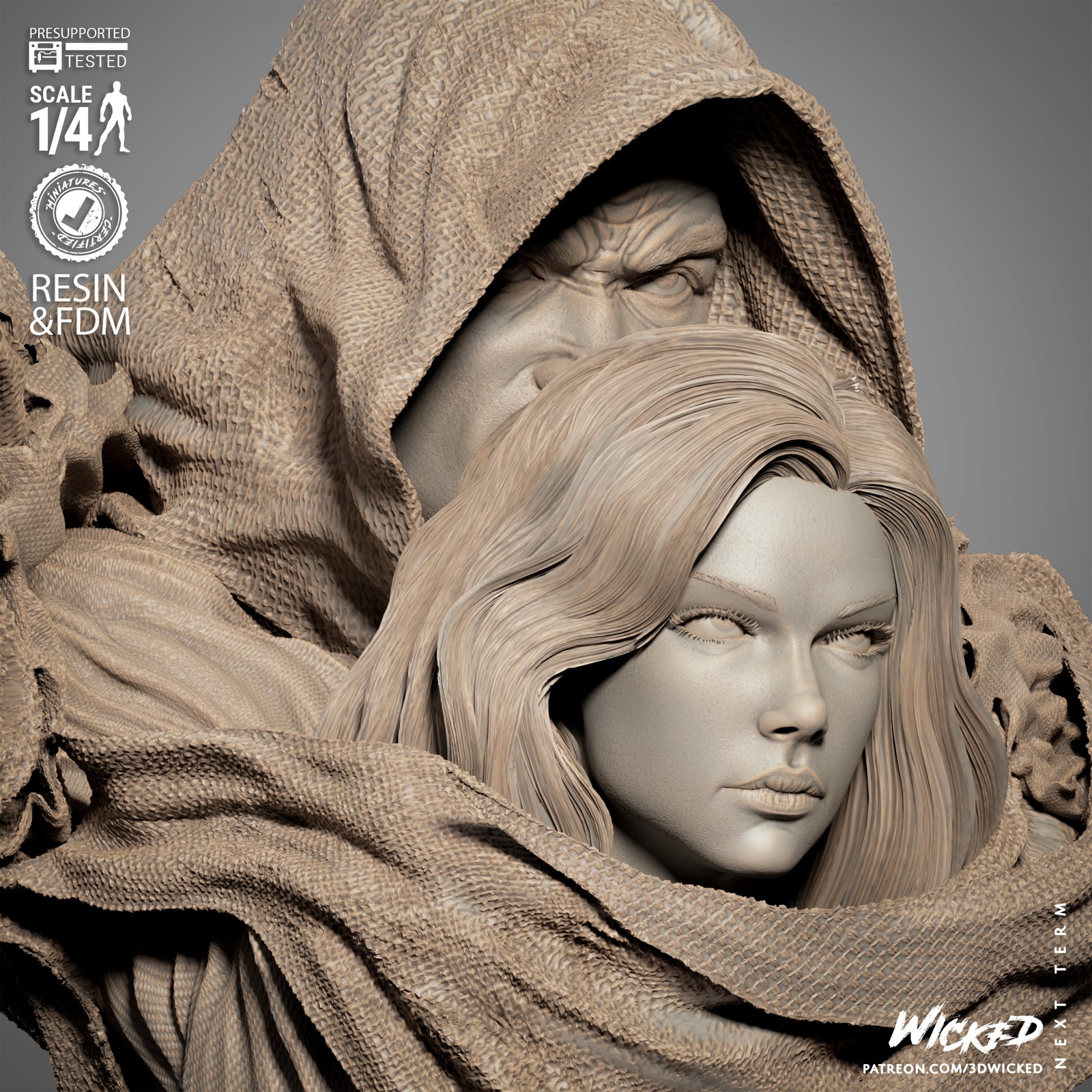 Cloak and Dagger Portrait Bust - Image 5
