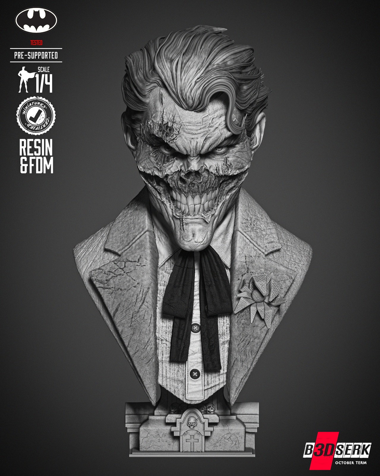 Joker Deceased Bust