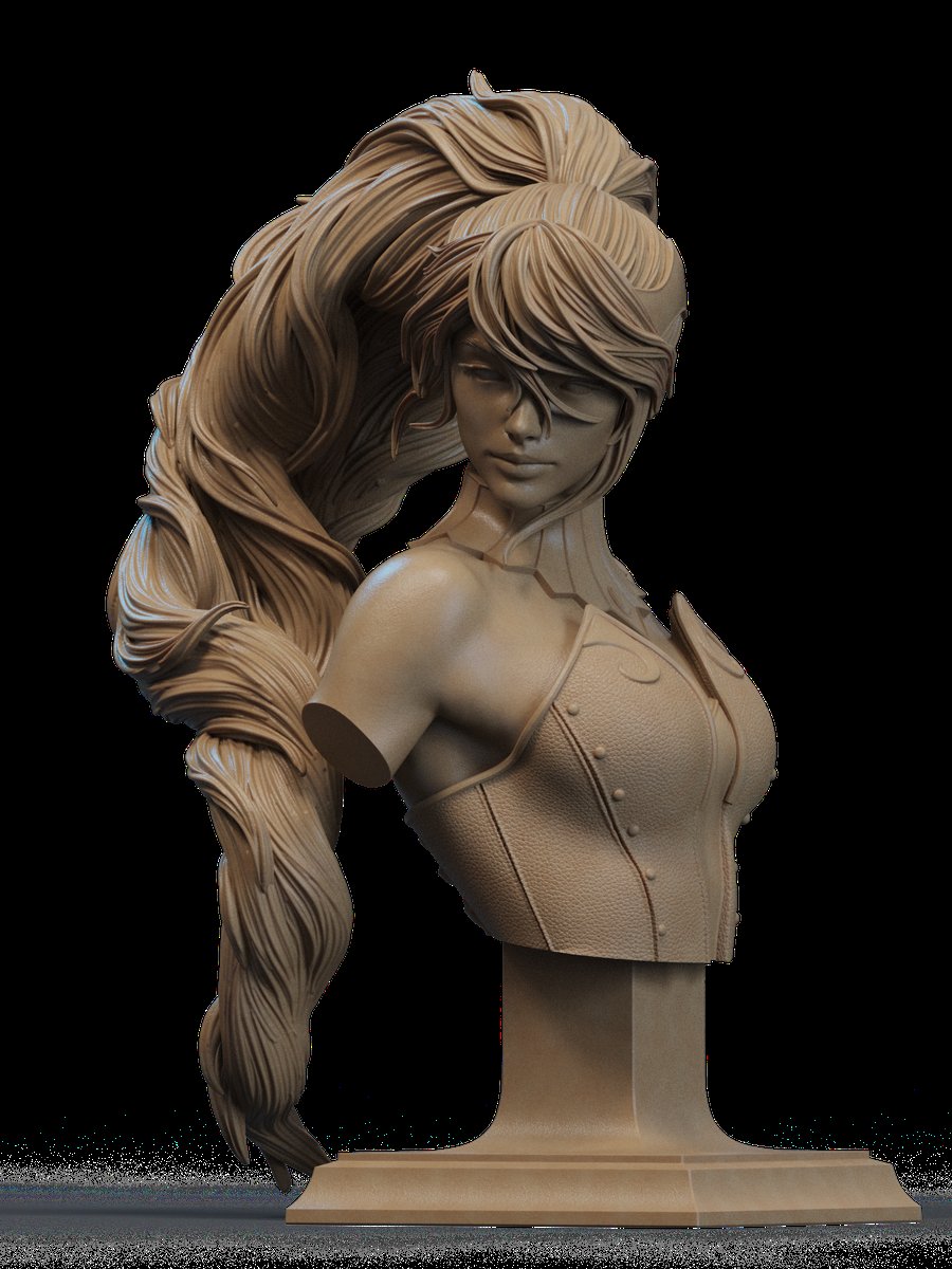 Pyrrha Nikos - Bust (RWBY)