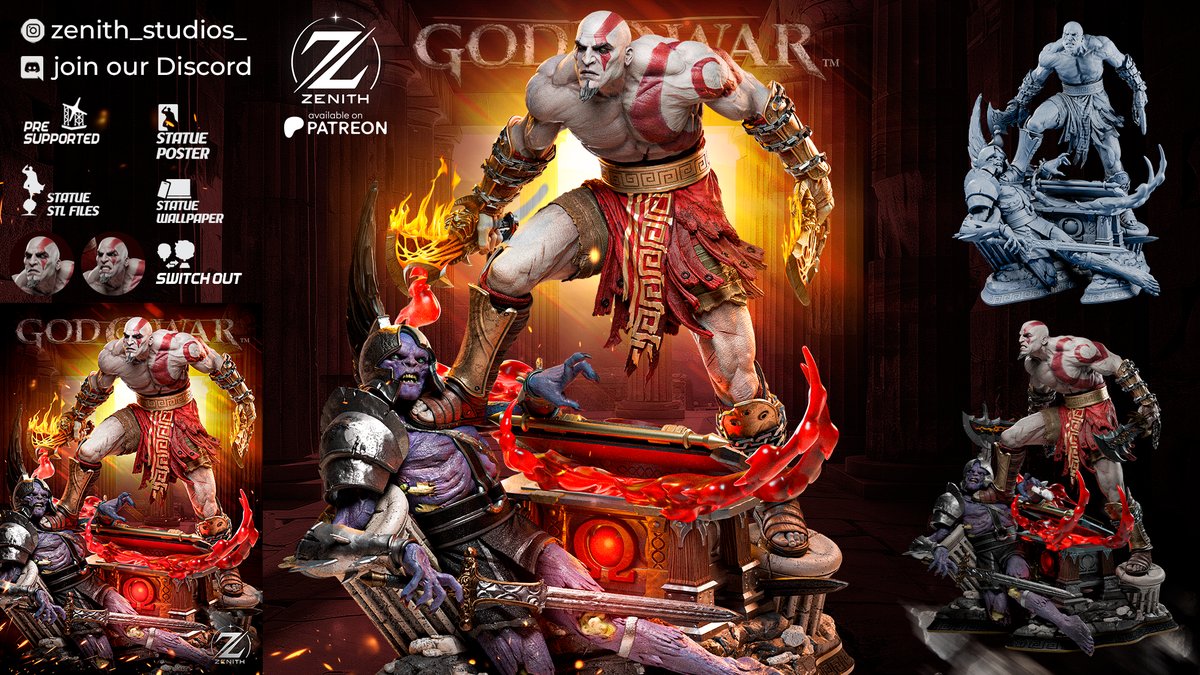 Kratos - Diorama (God of War)