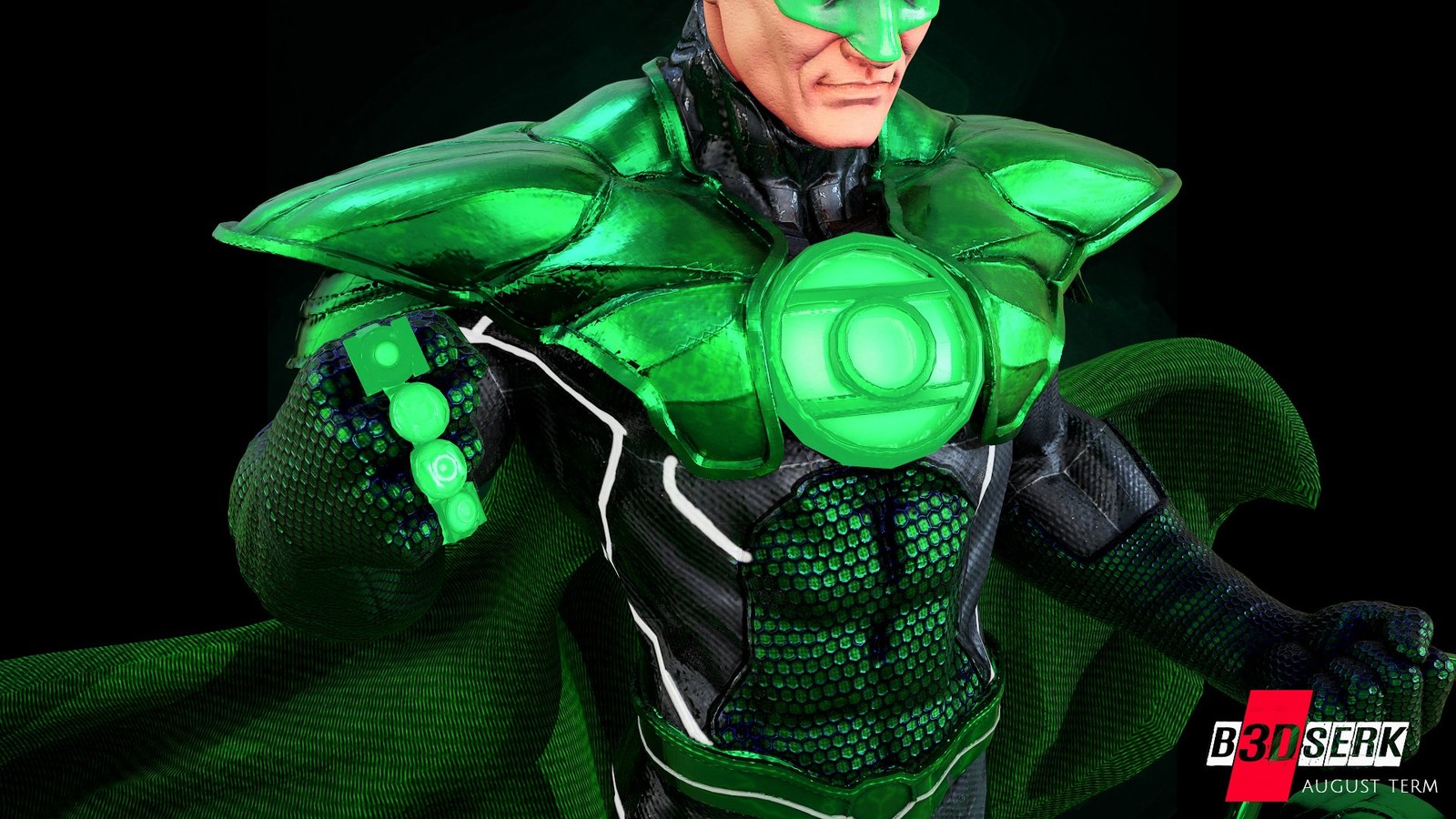 DC Comics Green Lantern: Hal Jordan 3D Sculpture - Image 5
