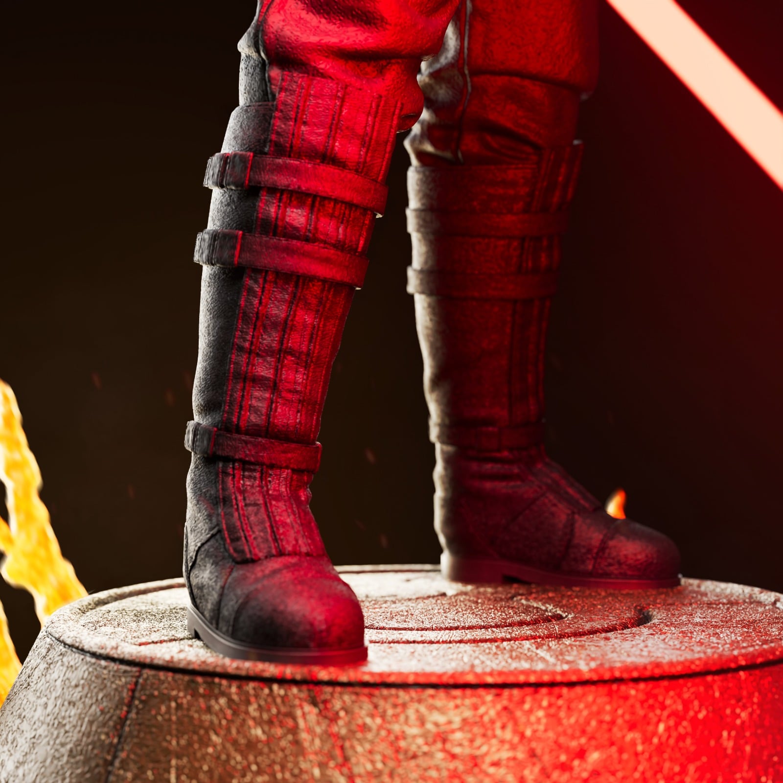 Anakin Skywalker Mustafar (Star Wars) - Image 2