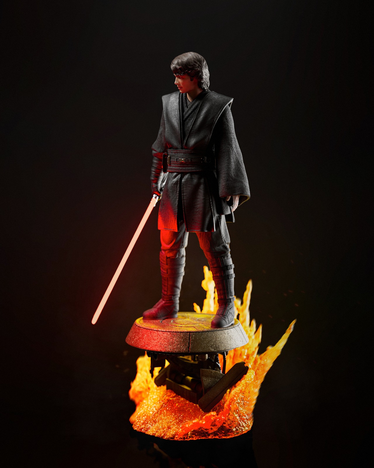 Anakin Skywalker Mustafar (Star Wars) - Image 5