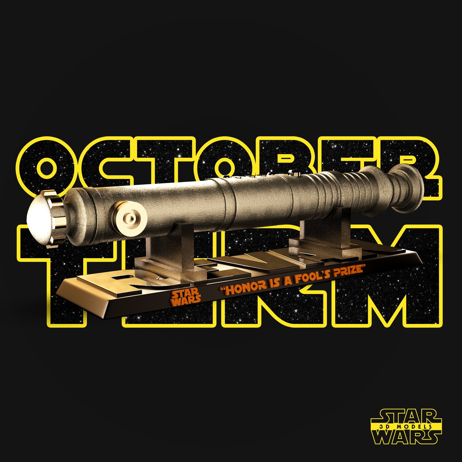 Darth Revan Lightsabers Sculptures - Image 3