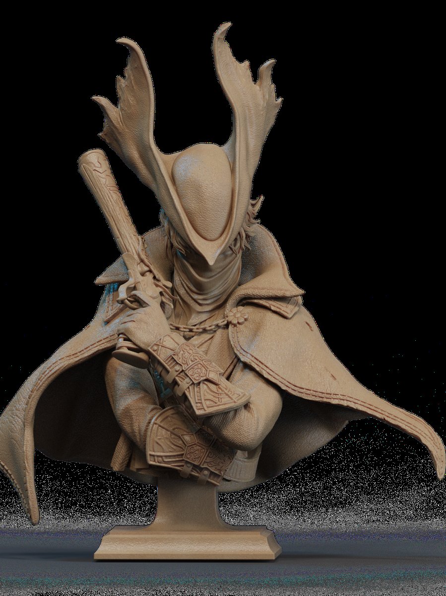 Hunter - Bust (Bloodborne)