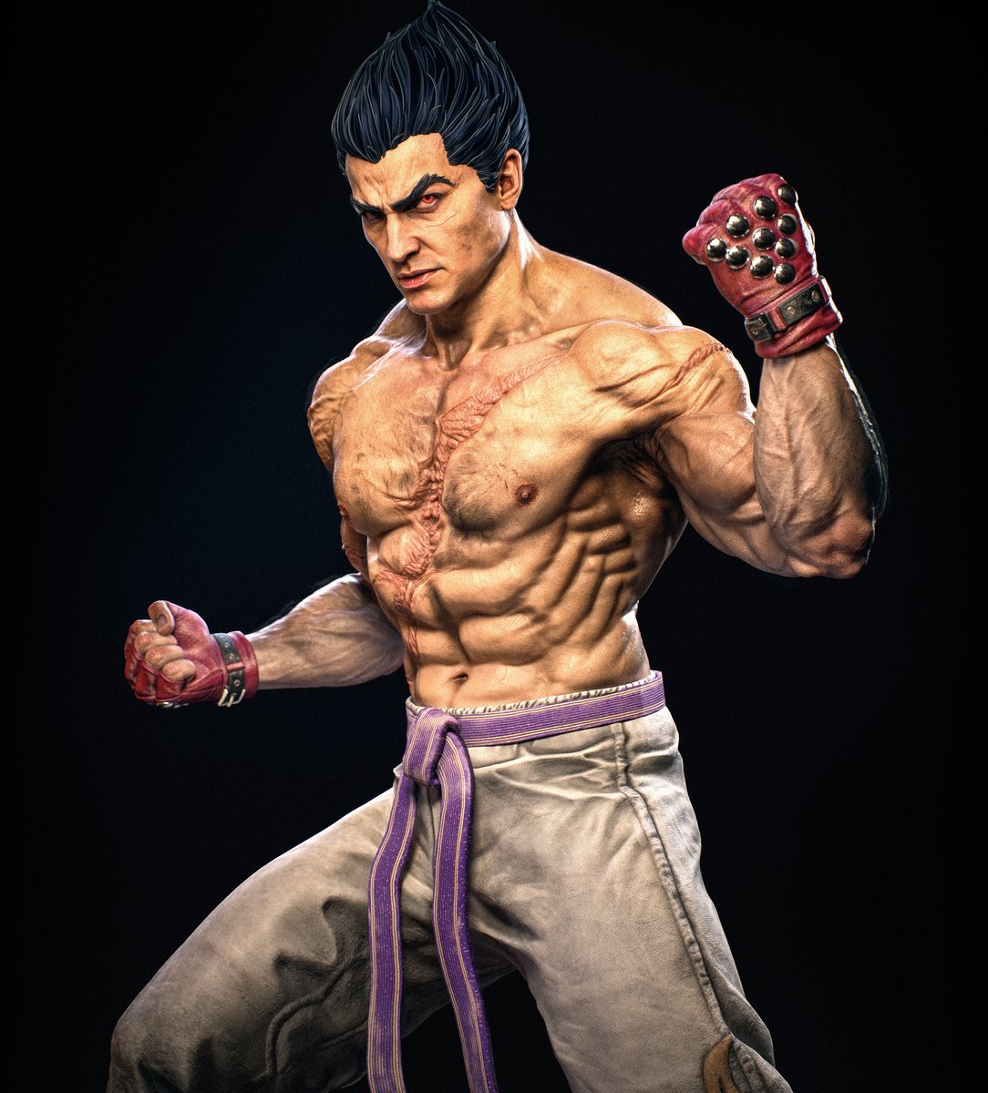 Kazuya 3D Print