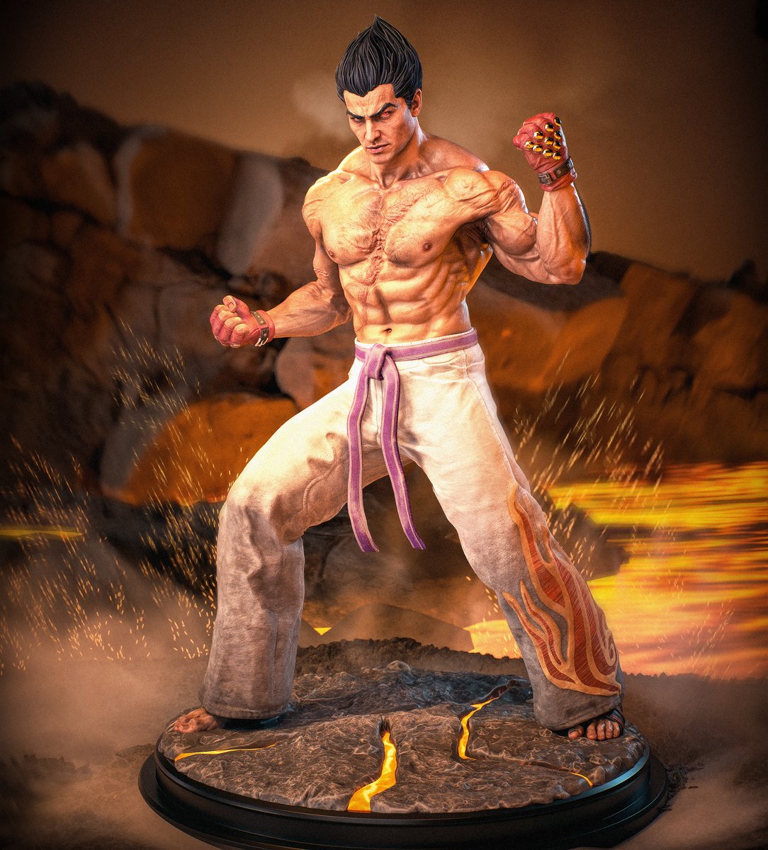 Kazuya 3D Print - Image 4