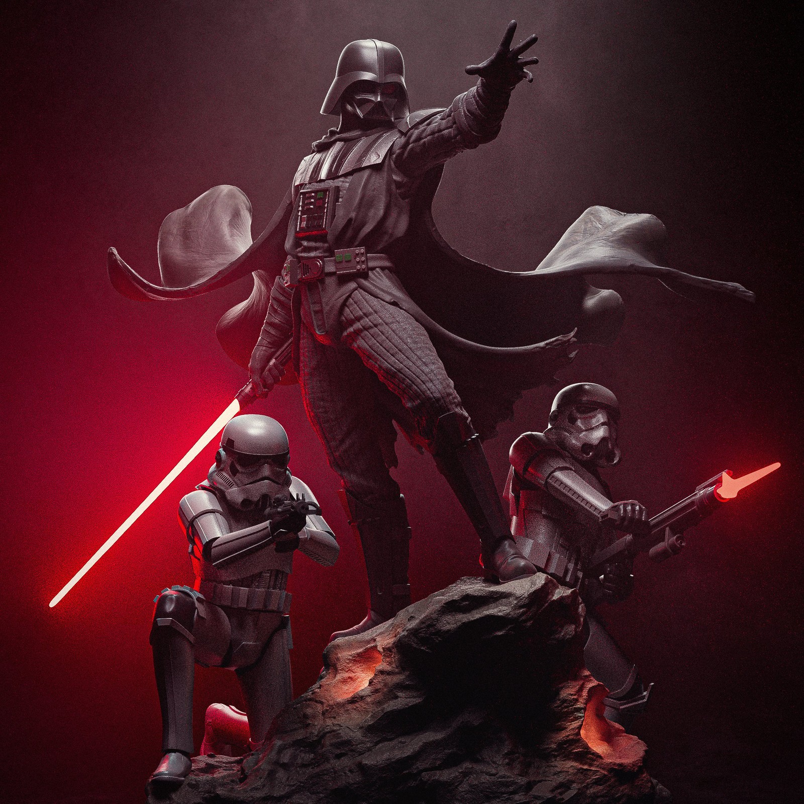 Darth Vader Purge Troopers - Diorama (Star Wars)