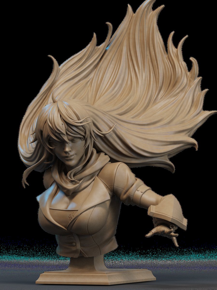 Yang Xiao Long - Bust (RWBY)