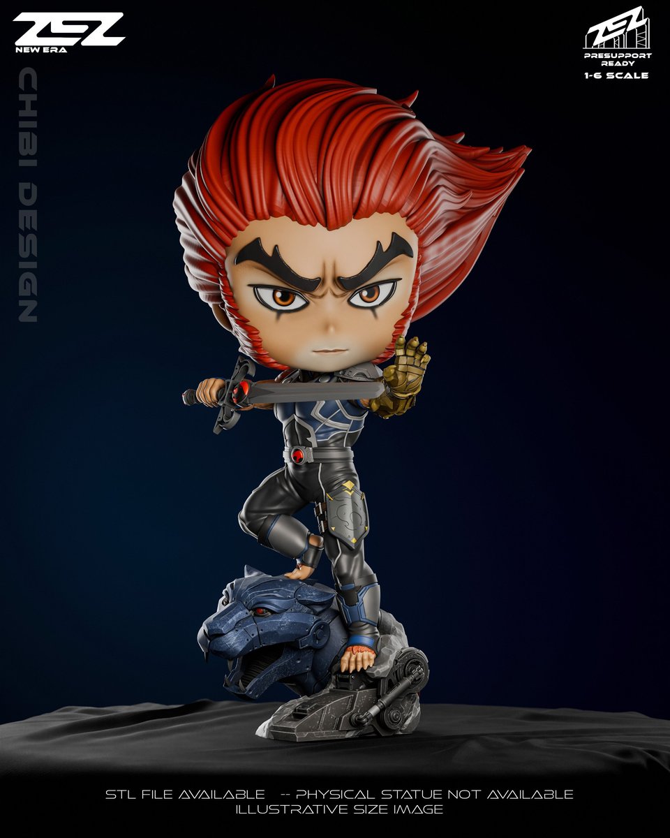 Lion O Chibi Statue