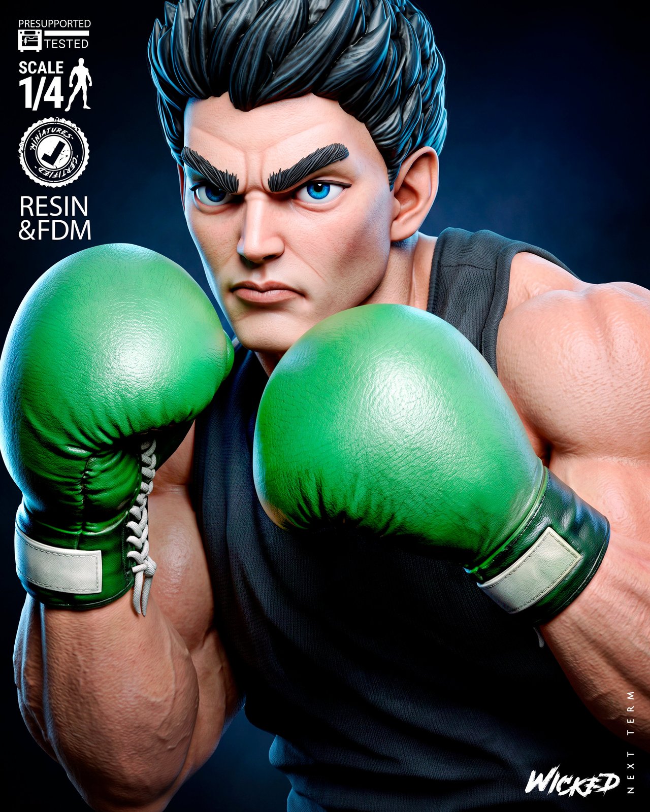 Little Mac - Bust (Punch-Out!!) - Image 3