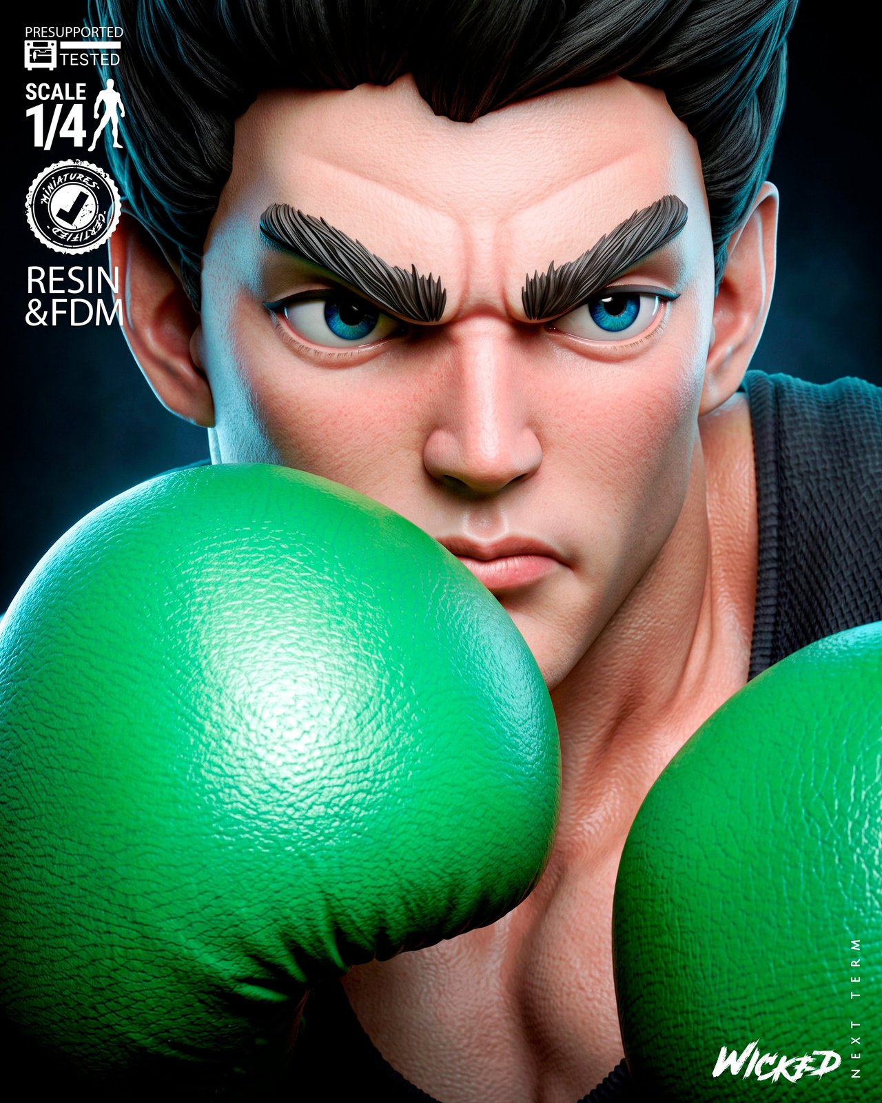 Little Mac - Bust (Punch-Out!!) - Image 4