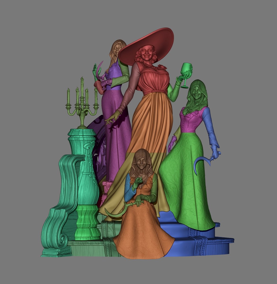 Lady Dimitrescu 3D Print - Image 3