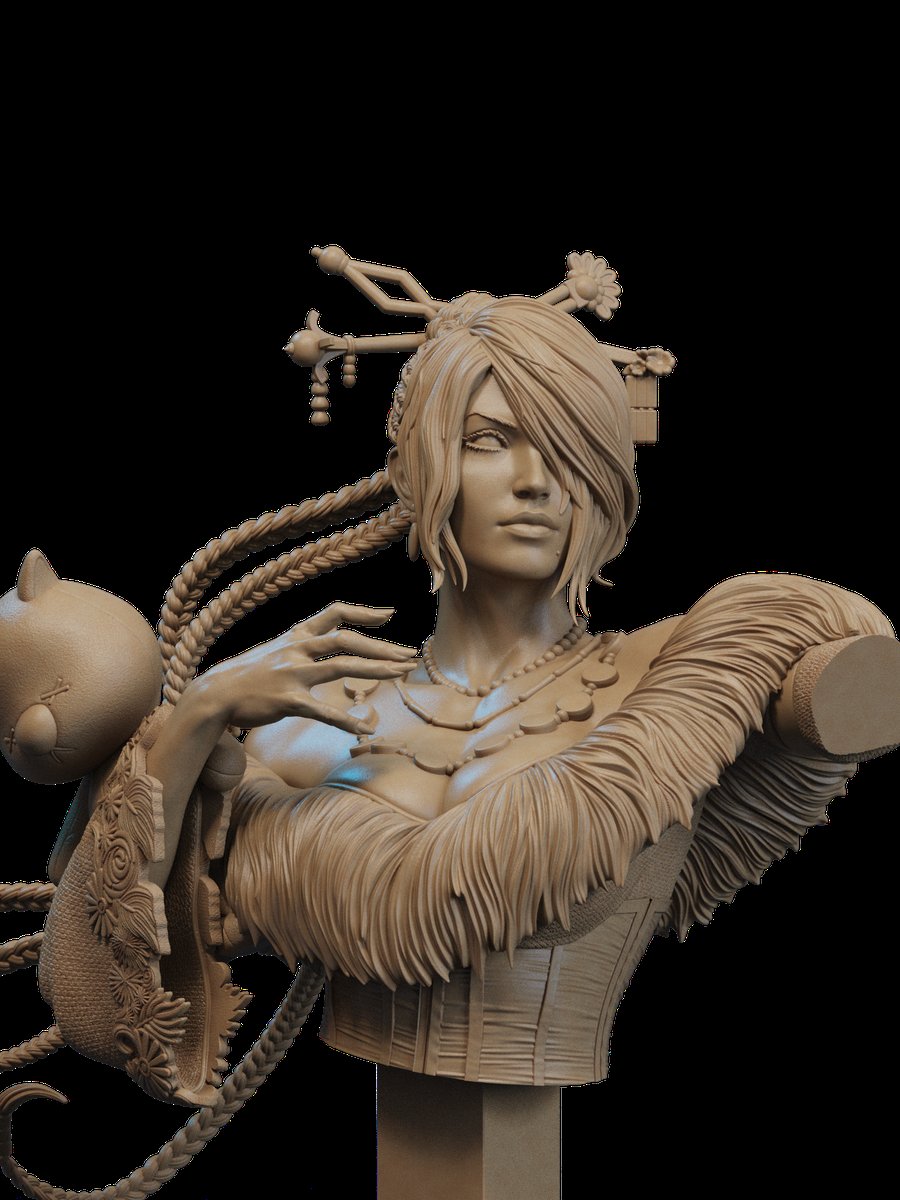 Lulu - Bust (Final Fantasy X)