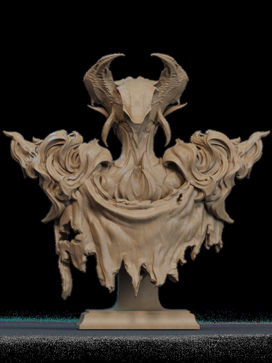 Queen of the Ashen Vale Bust - Image 2