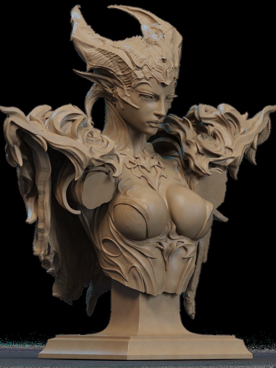 Queen of the Ashen Vale Bust - Image 3