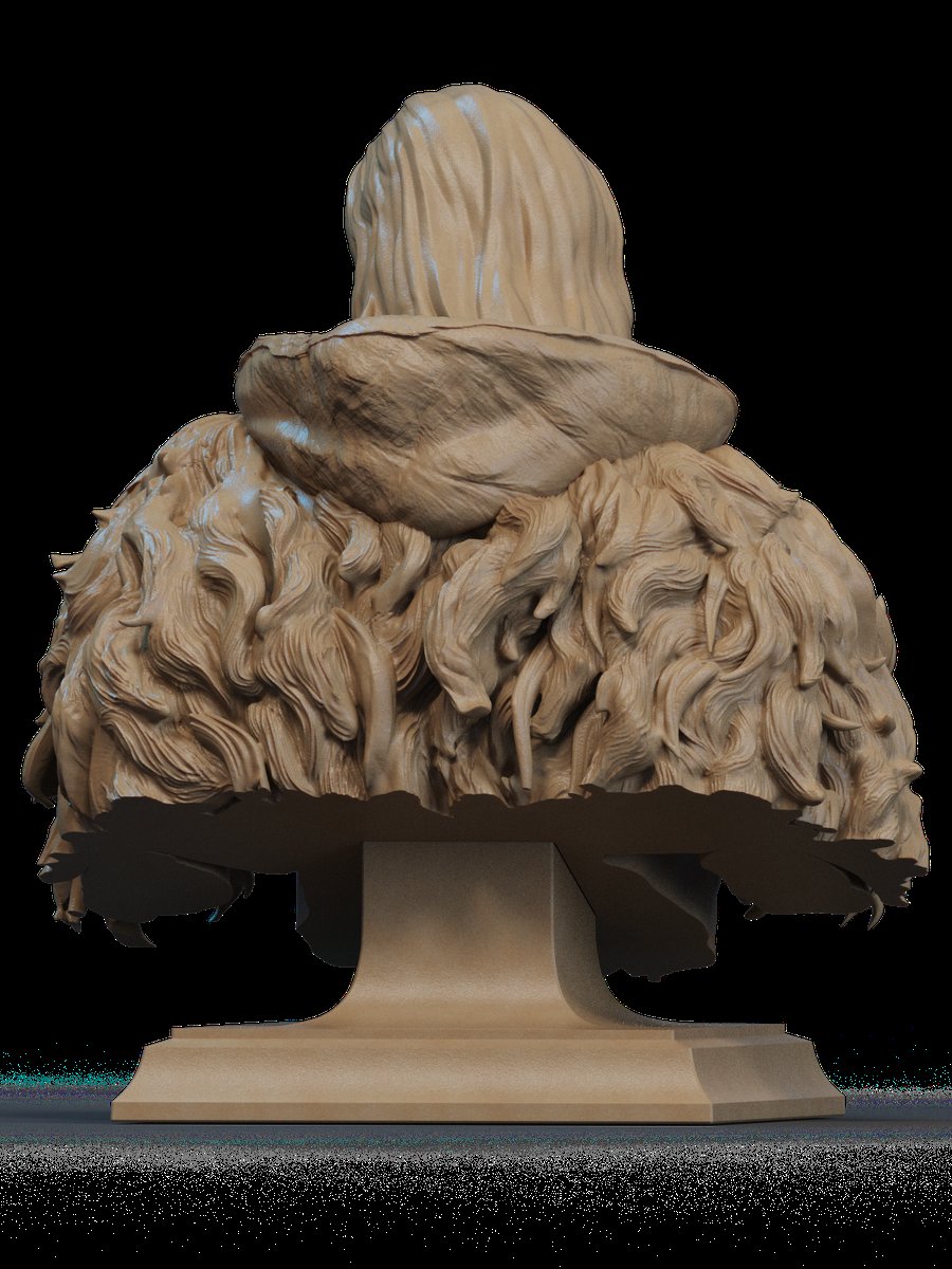 Frankenstein's Monster Fur Cloak - Bust (Universal Monsters) - Image 3