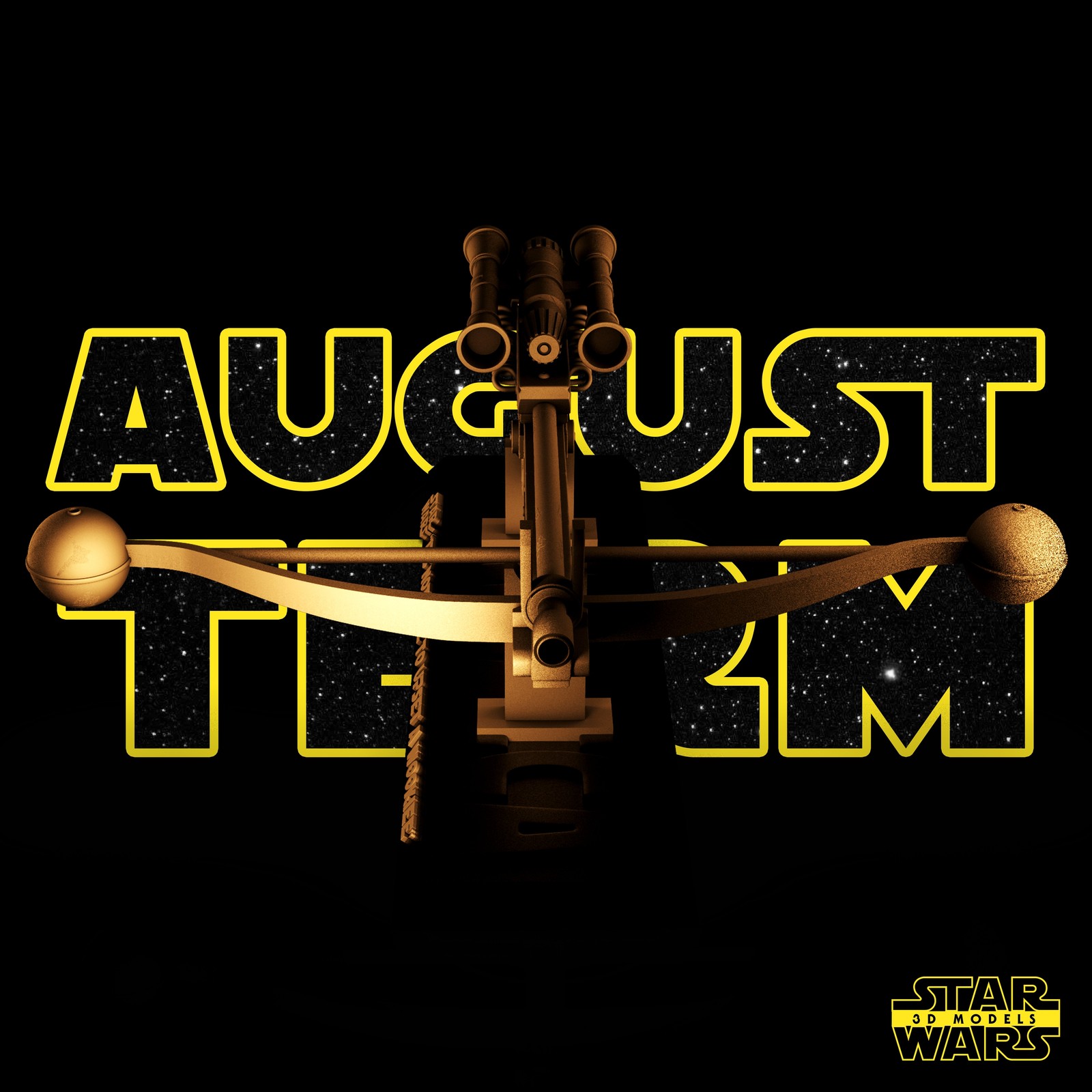 Chewbacca Bowcaster Sculpture - Image 5