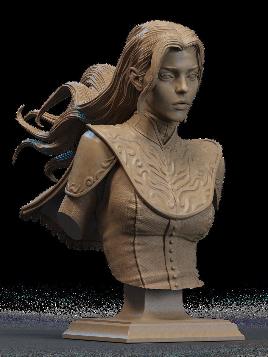 Yuria of Londor - Bust (Dark Souls)