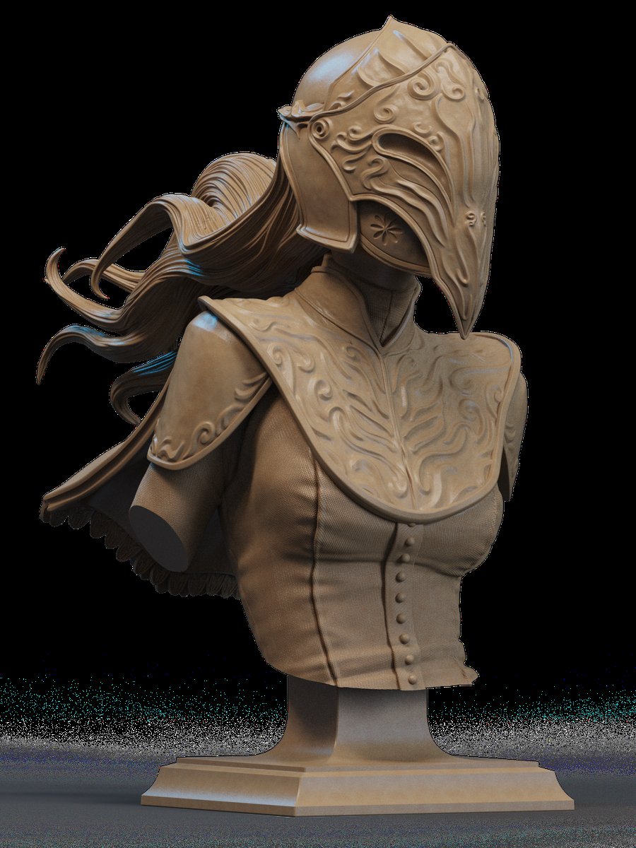 Yuria of Londor - Bust (Dark Souls) - Image 2