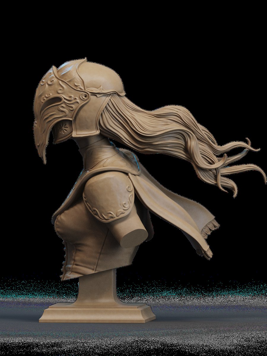 Yuria of Londor - Bust (Dark Souls) - Image 3