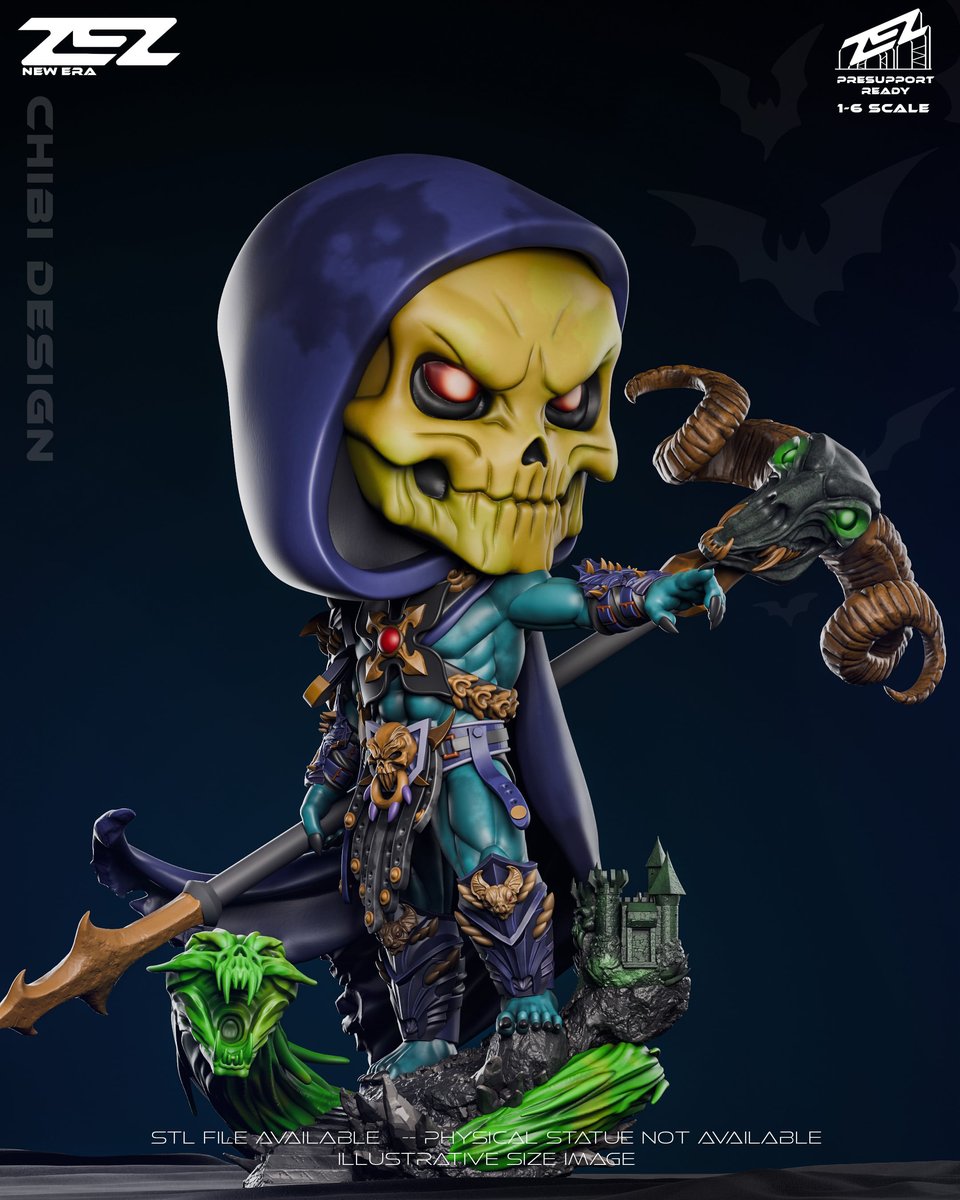 Skeletor - Chibi (Masters of the Universe)