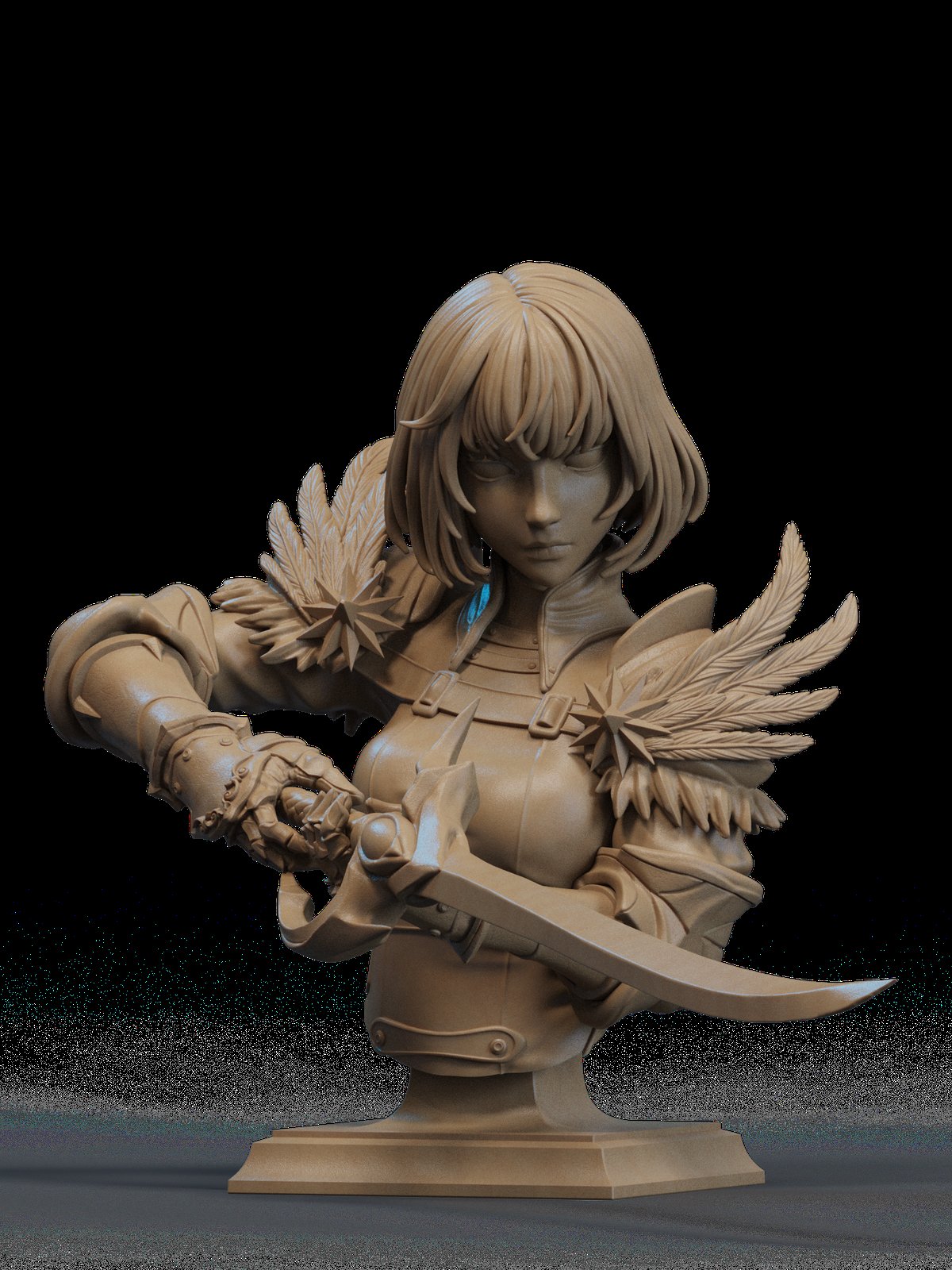 Cha Hae-in - Bust (Solo Leveling)